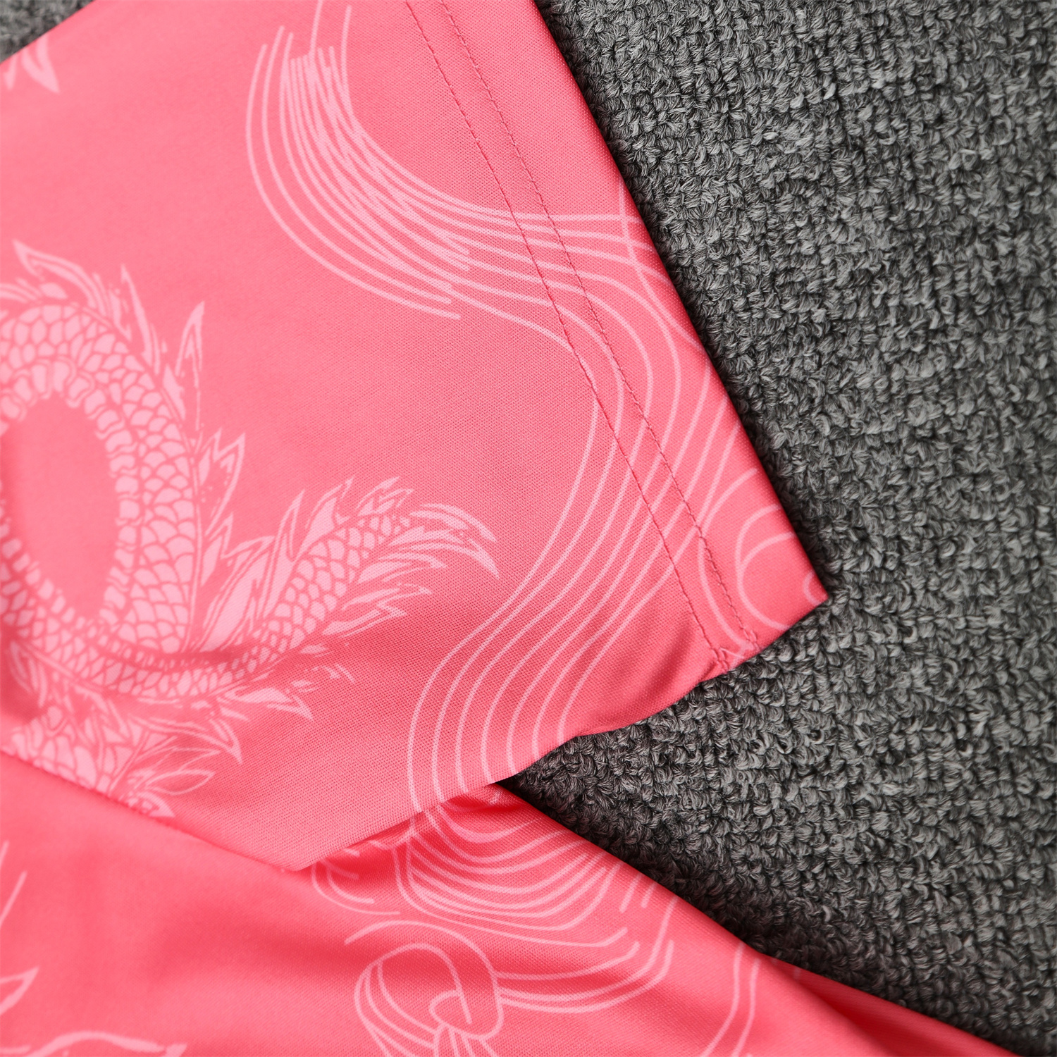 UltraTrikot-Real Madrid 25-26 Short-Sleeve Training Set - Pink-Black Dragon Top & Black-White Shorts