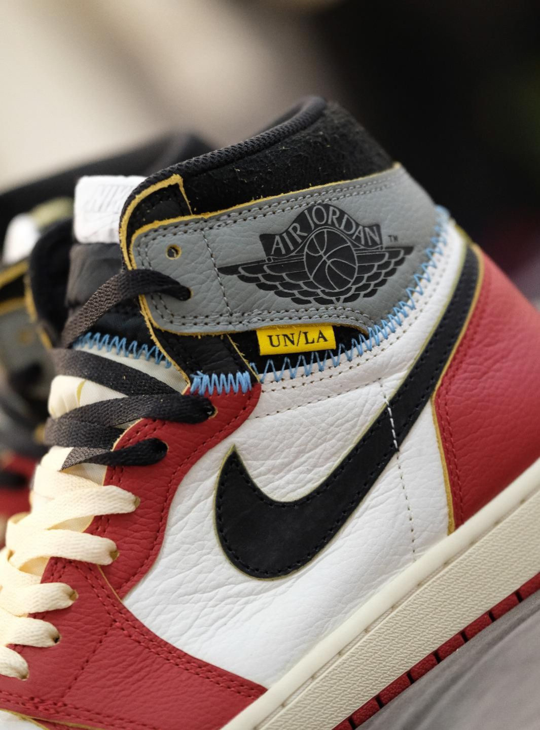 Air Jordan 1 Retro High OG SP Union LA Chicago Shadow、JORDAN、Cacoeks