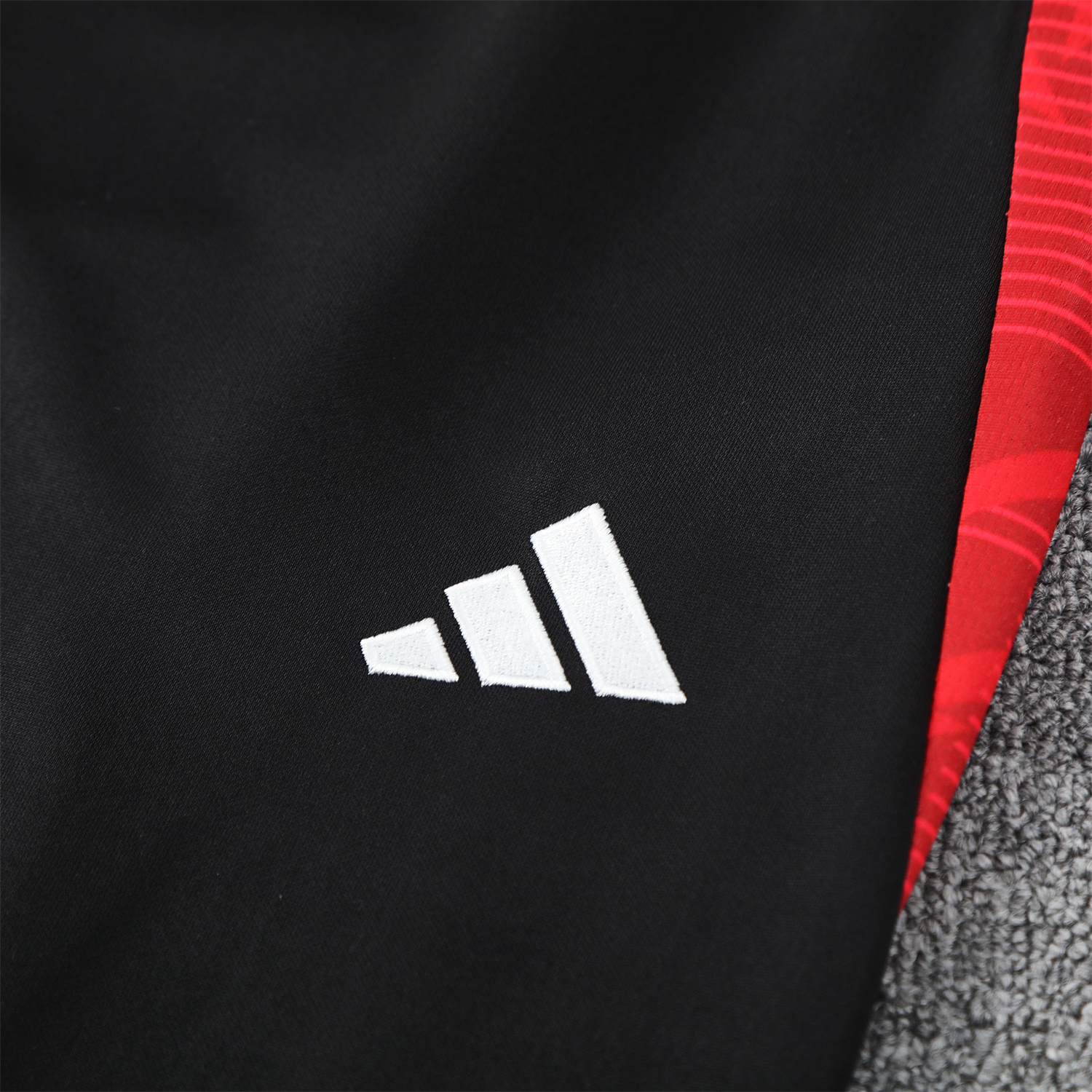 foot-Manchester United 24-25 Pre-Match Traning Hoodie Set - Black Top and Pants