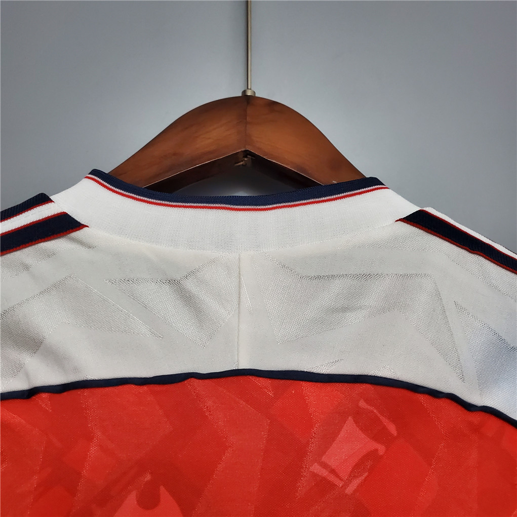 ManixJersey.com | Retro Arsenal 90-92 Home Stadium Jersey -Customize Name, Number and Patch | Worldwide Shipping