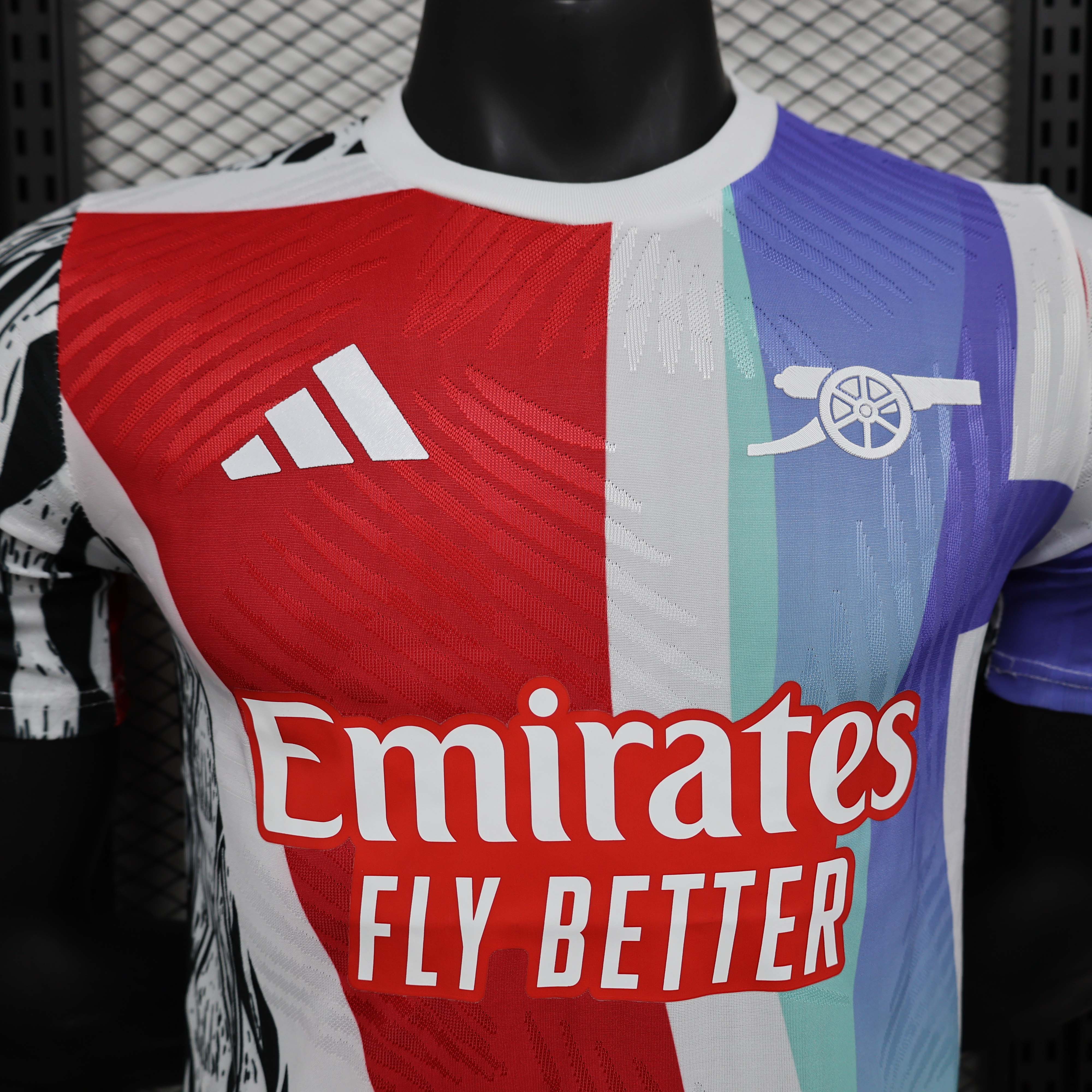 2024/2025 Player Version Arsenal Pre-match clothing Football Shirt 1:1 Thai Quality:football jersey mysite: unitedjerseyfootball 邓江浪:football