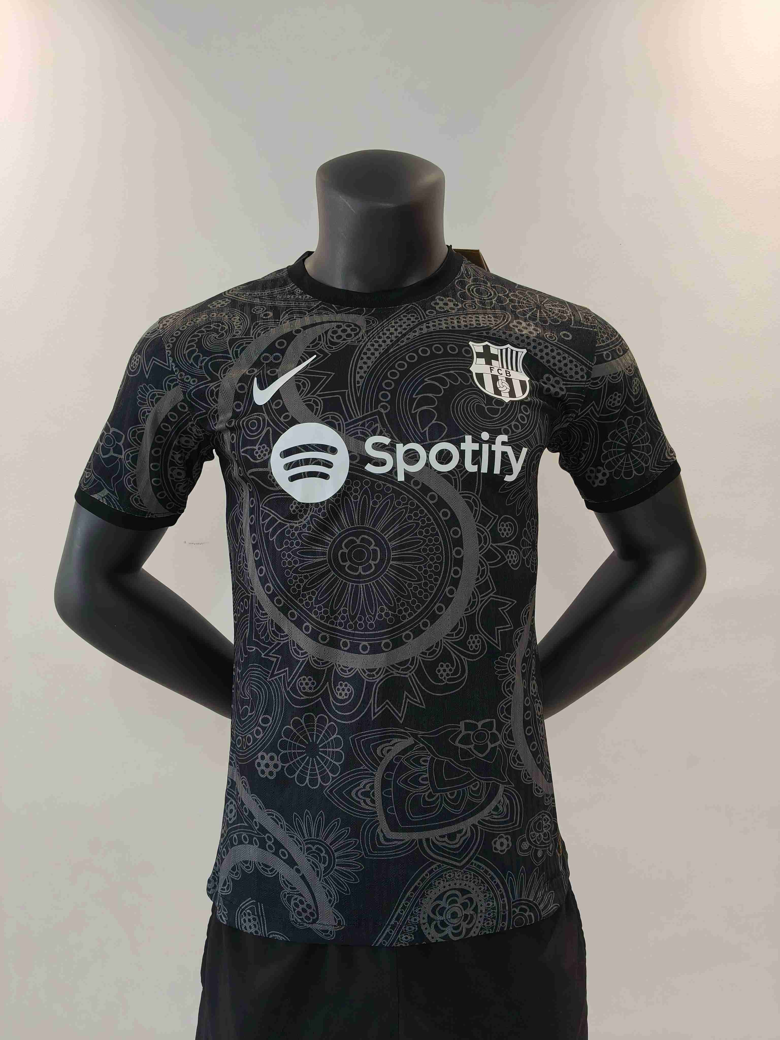 24/25 Barcelona Black Special Edition Football Shirt-mysite Custom Football Kit- Nextkits