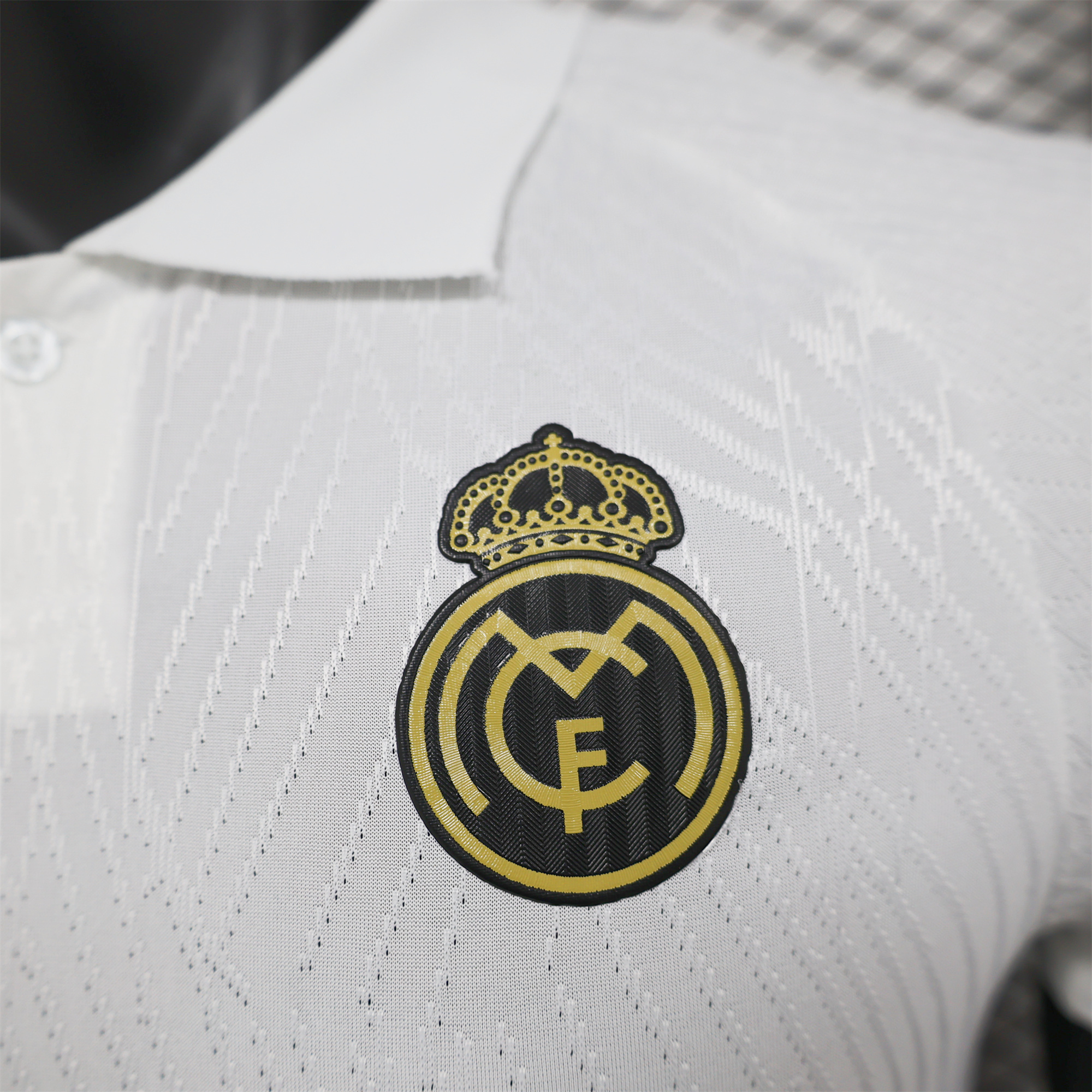 Higojerseys-Real Madrid 24-25 White & Black Loong Special Edition Jersey - Player Version