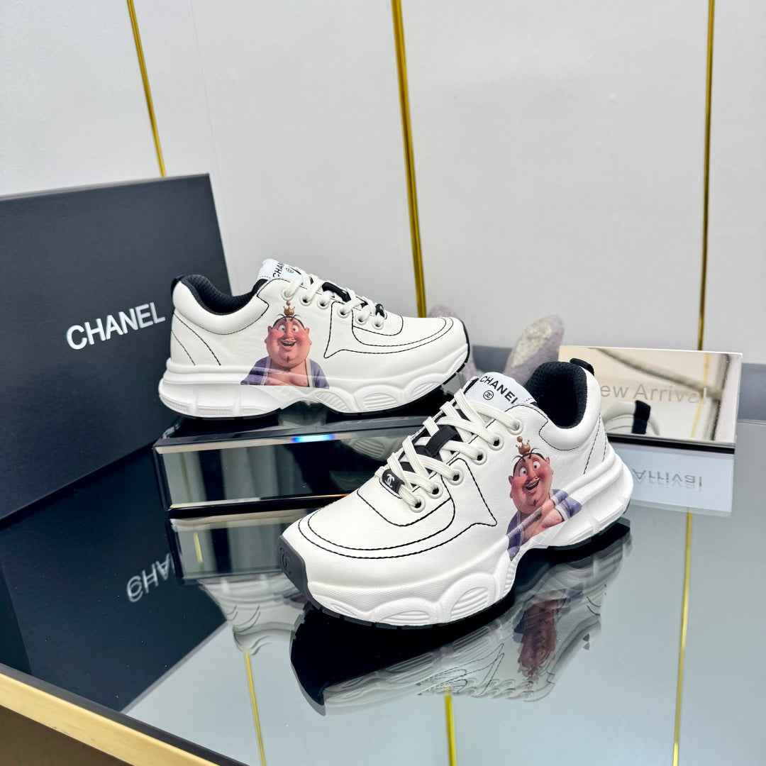 TRAINERS SNEAKER IN WHITE CALFSKIN WITH STICKER 238628、mysite、Cacoeks