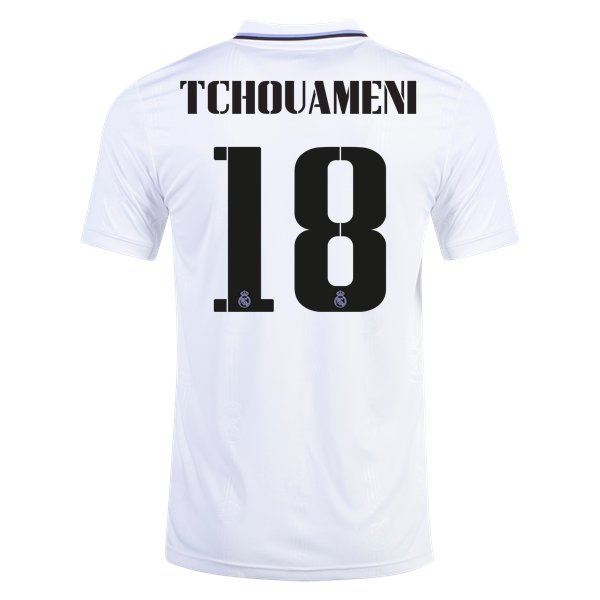 22/23 Aurelien Tchouameni #18 Real Madrid Home Jersey-mysite Custom Football Kit- Nextkits