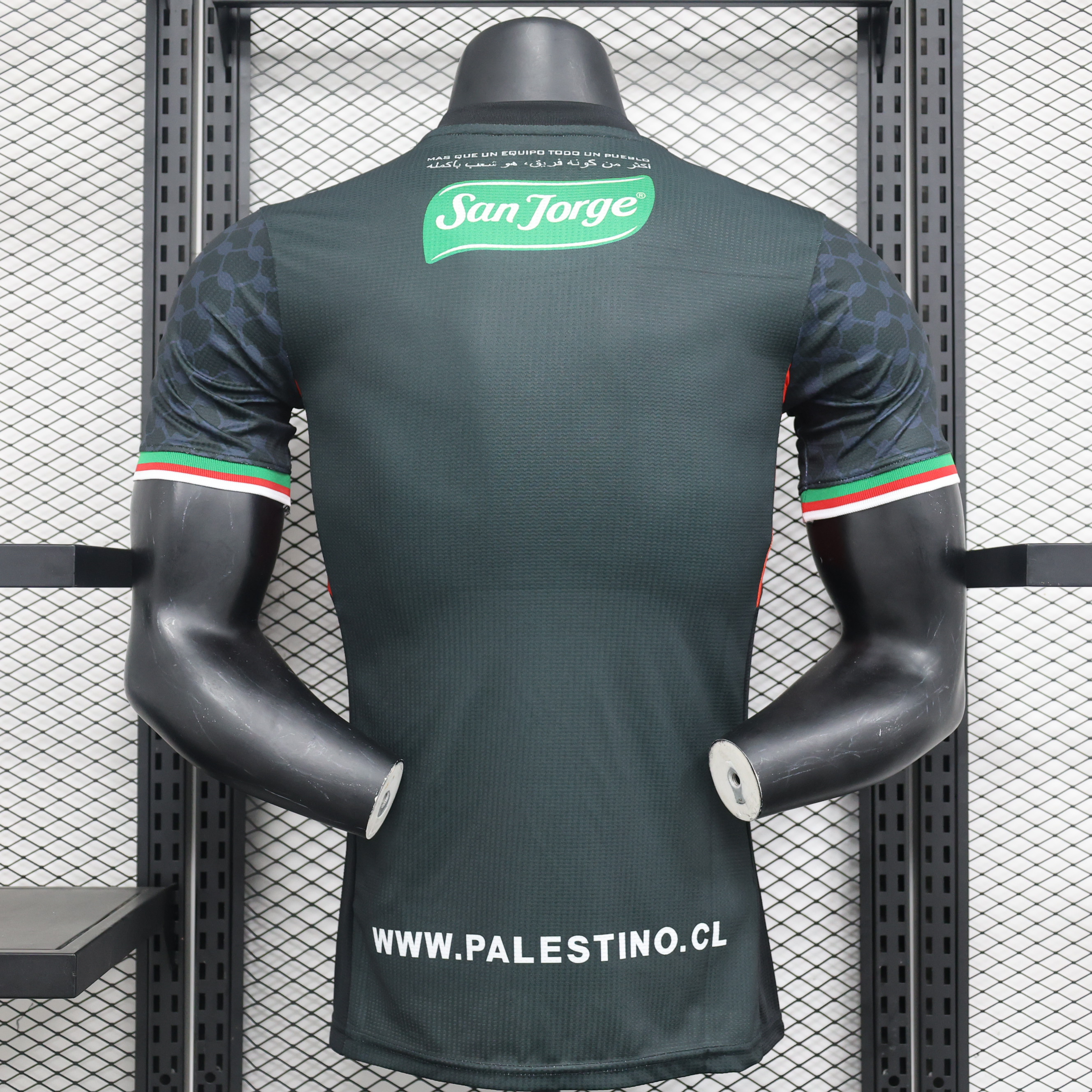Higojerseys-Club Deportivo Palestino 2024 Away Jersey - Player Version