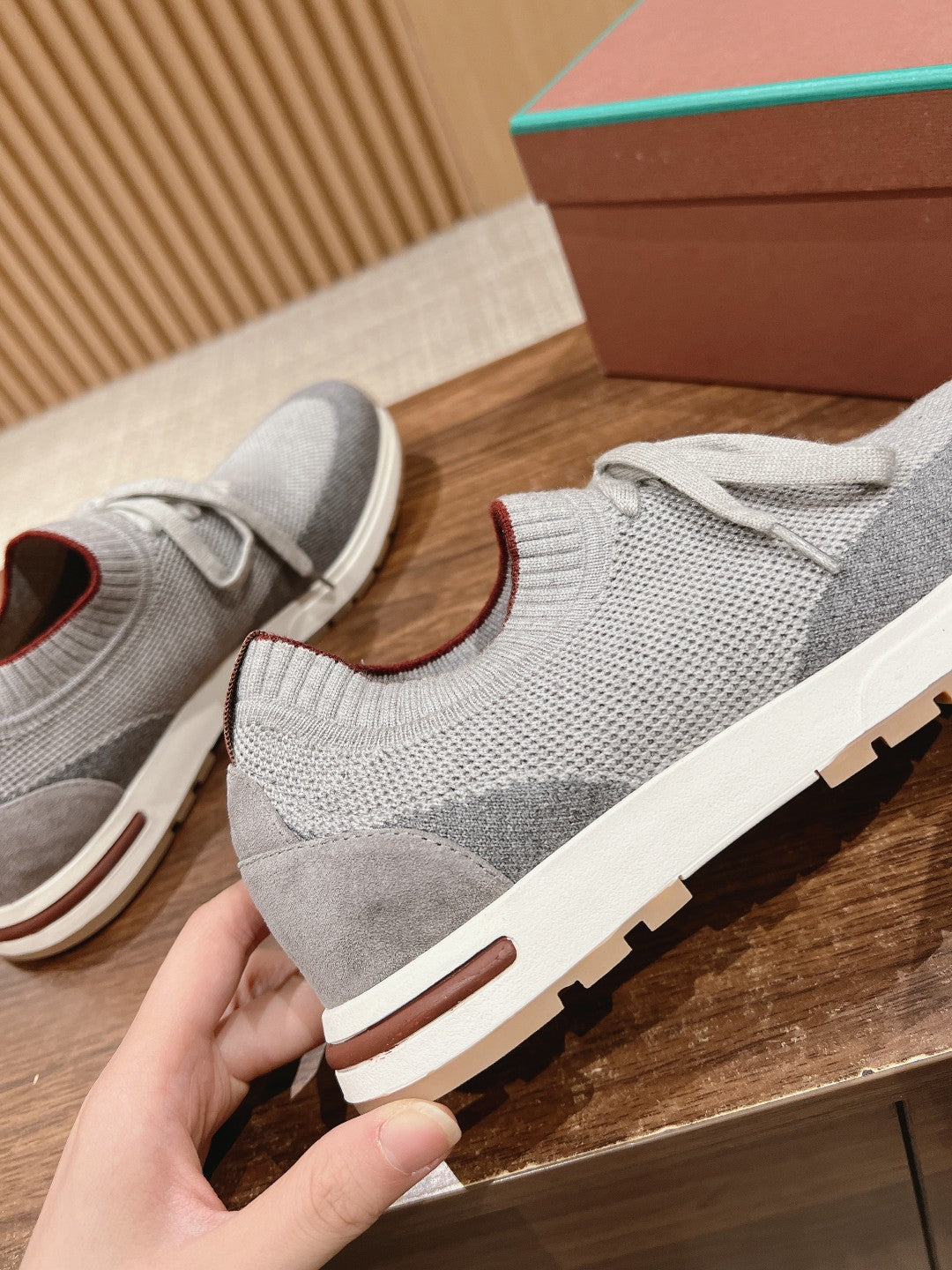 LP BASIC 360 FLEXY WALK SNEAKER LIGHT GRAY AND GRAY FABRICS、mysite、Cacoeks