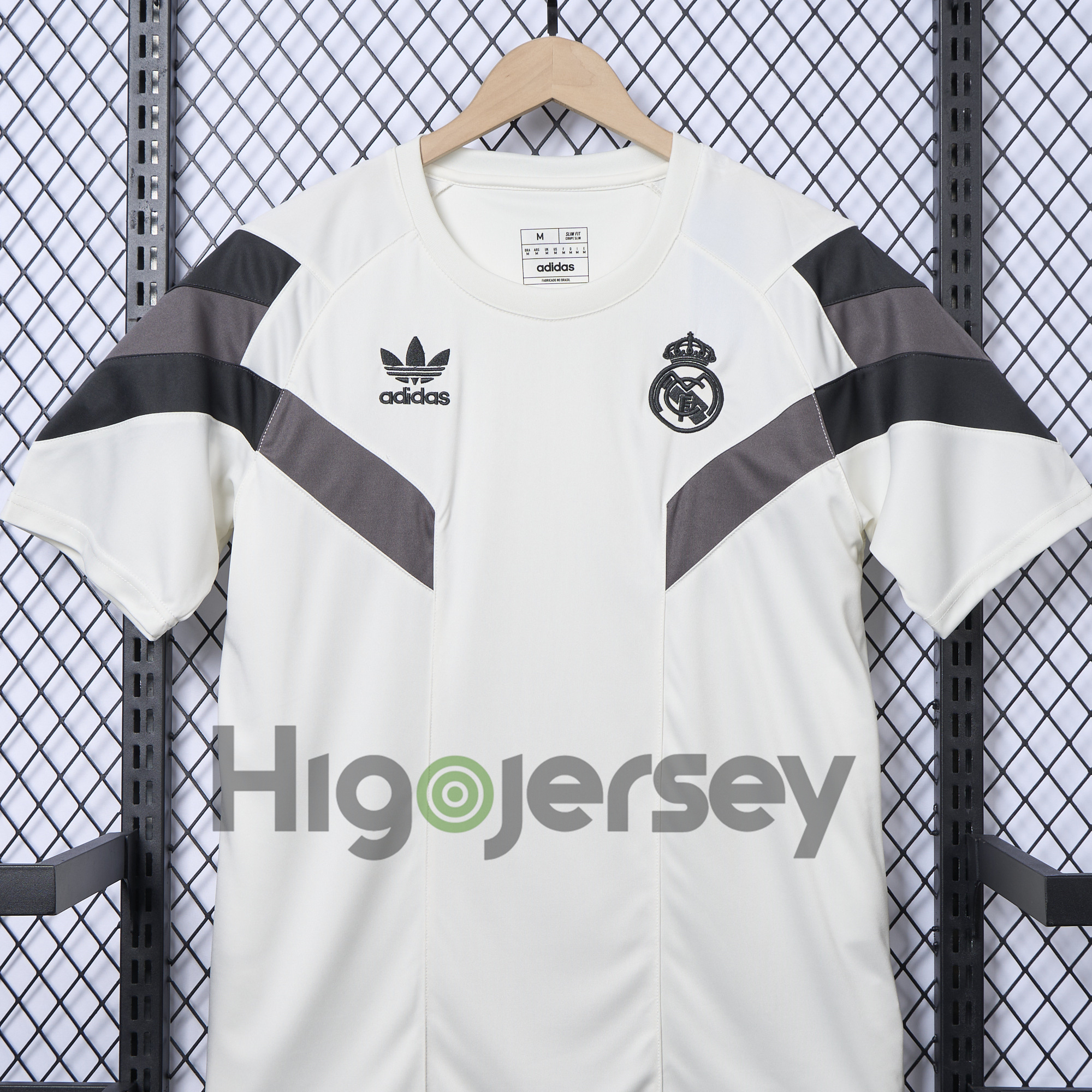 Higojerseys-Real Madrid 24-25 Throwback Originals T-Shirt - White