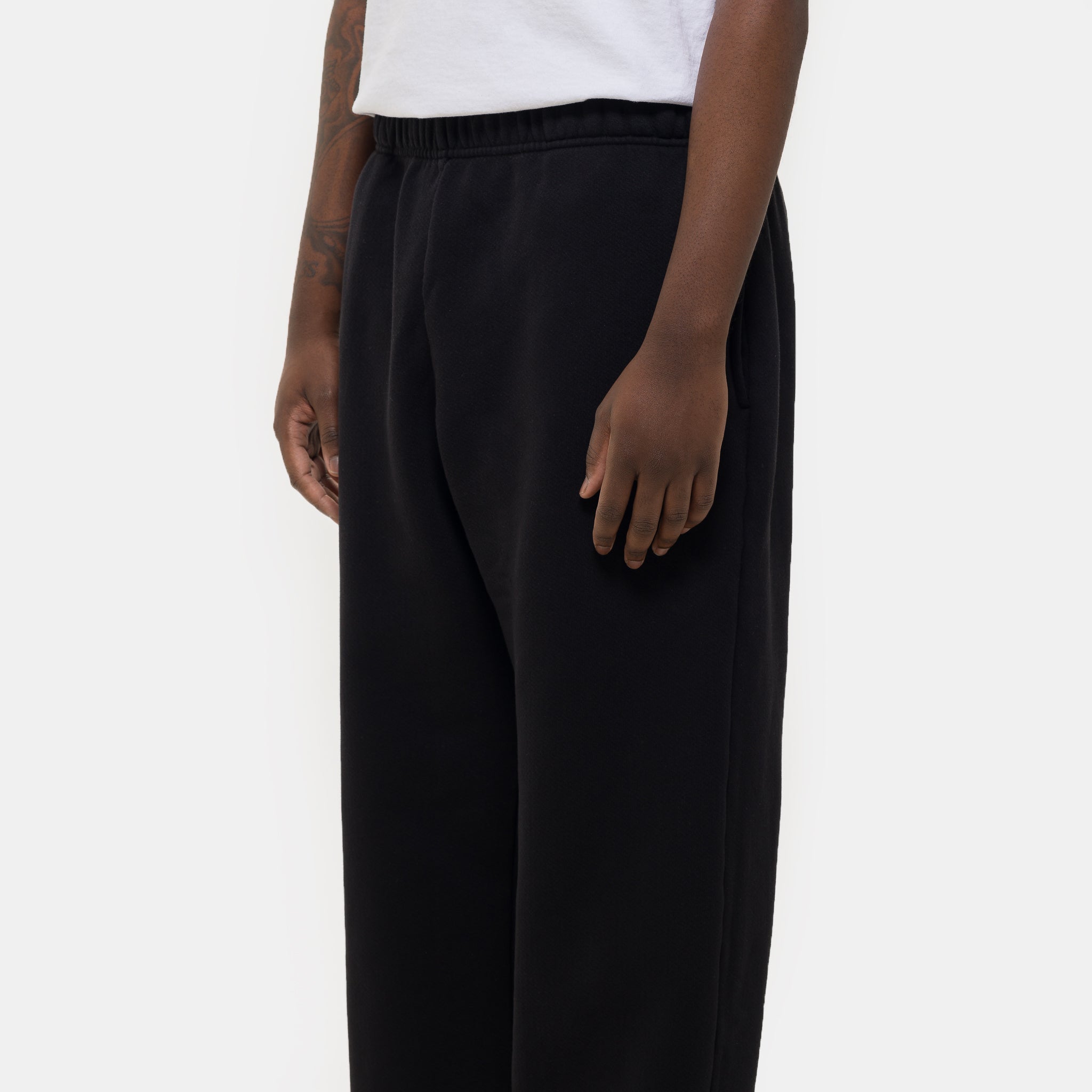 Heavyweight Puddle Pant in Jet Black