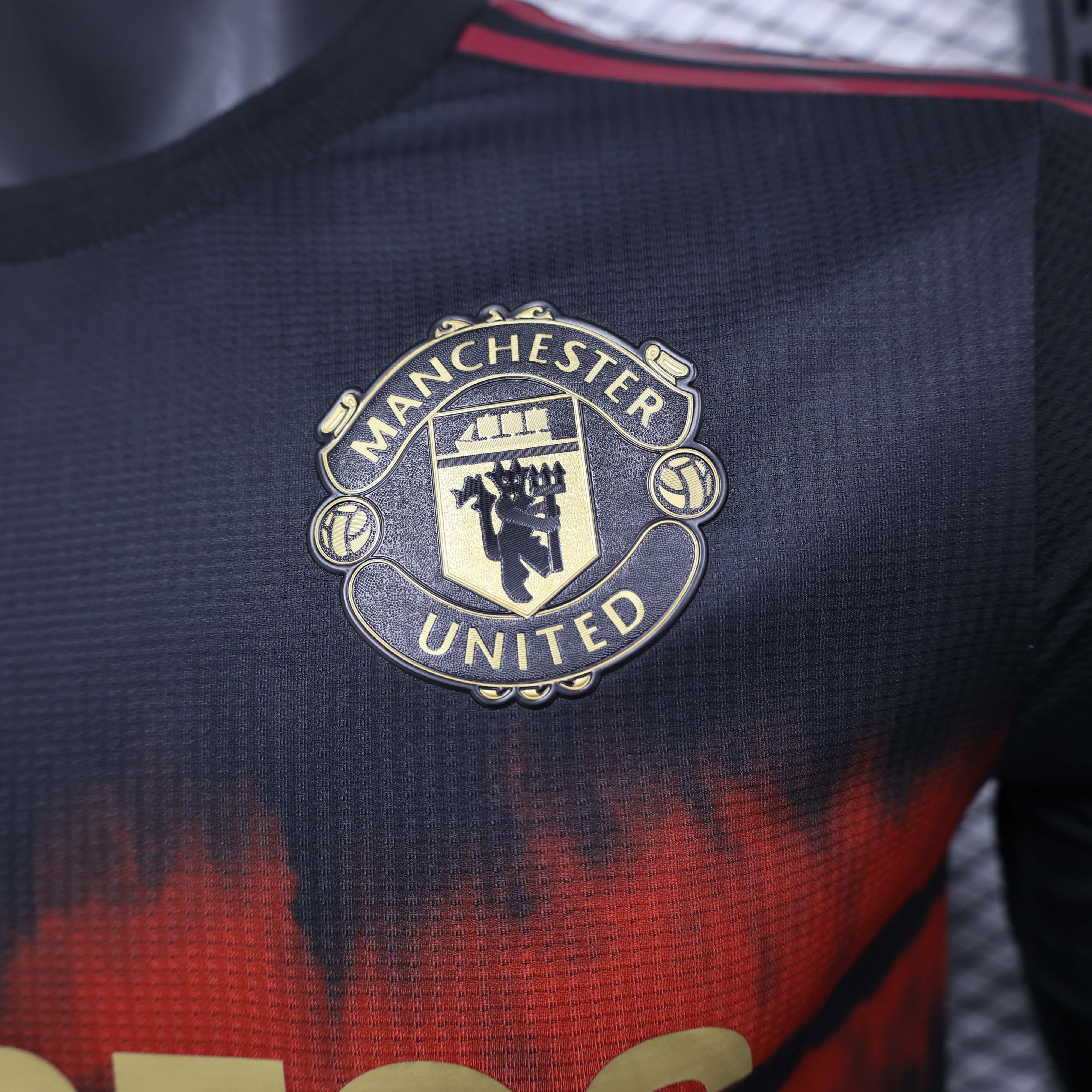 2025/2026 Player Version Manchester United Special Edition Black Red Football Shirt 1:1 Thai Quality:football jersey mysite: unitedjerseyfootball 邓江浪:football