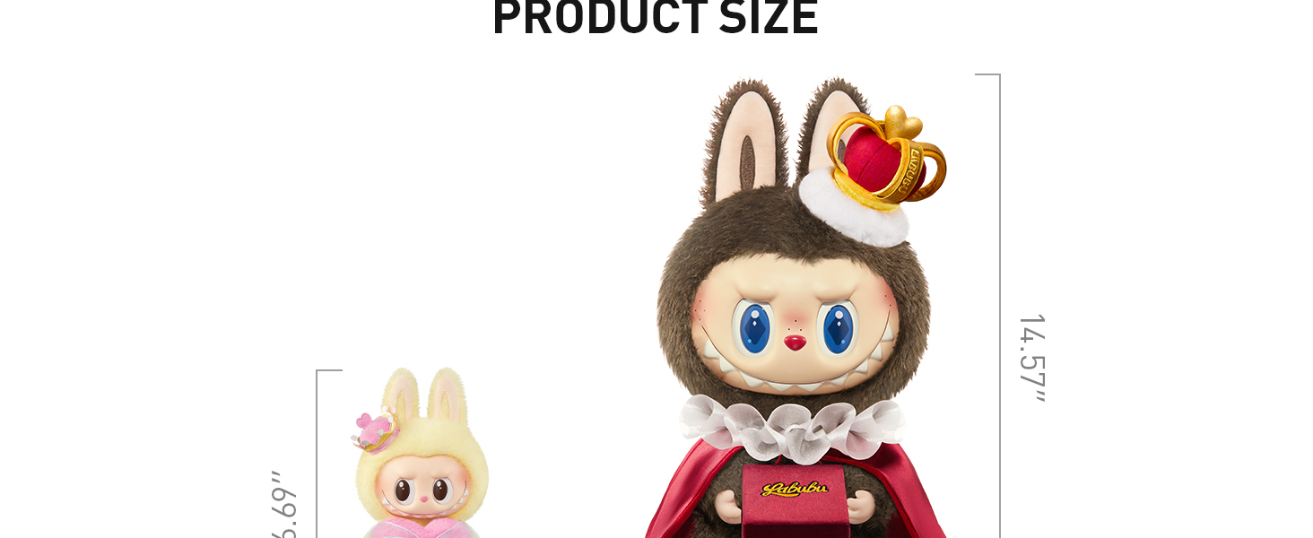 THE MONSTERS Let's Checkmate Series-Vinyl Plush Doll