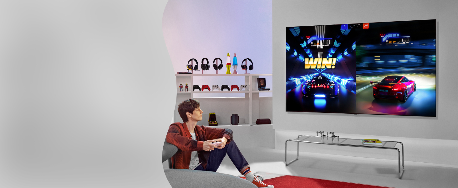 Gaming Experience real-time action FreeSync, VRR  and GeForce NOW for cloud gaming