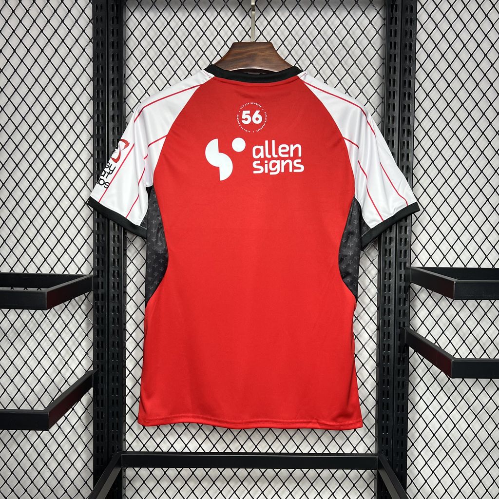 ManixJersey.com | Lincoln City 24-25 Home Stadium Jersey - Fans Version -Customize Name, Number and Patch | Worldwide Shipping