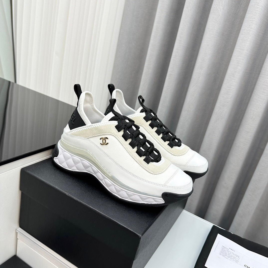 CC Bubble Quilted Trainer Sneaker White、mysite、Cacoeks