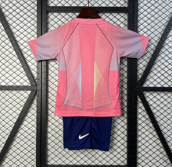 2025/2026 Barcelona Pink Special Edition Kid Kits 1:1 Thai Quality:football jersey mysite: unitedjerseyfootball 邓江浪:football