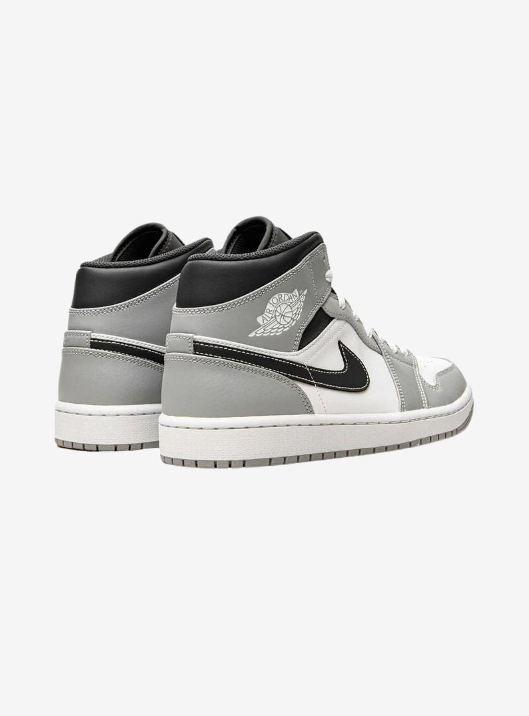 Air Jordan 1 Mid Light Smoke Grey Anthracite、JORDAN、Cacoeks