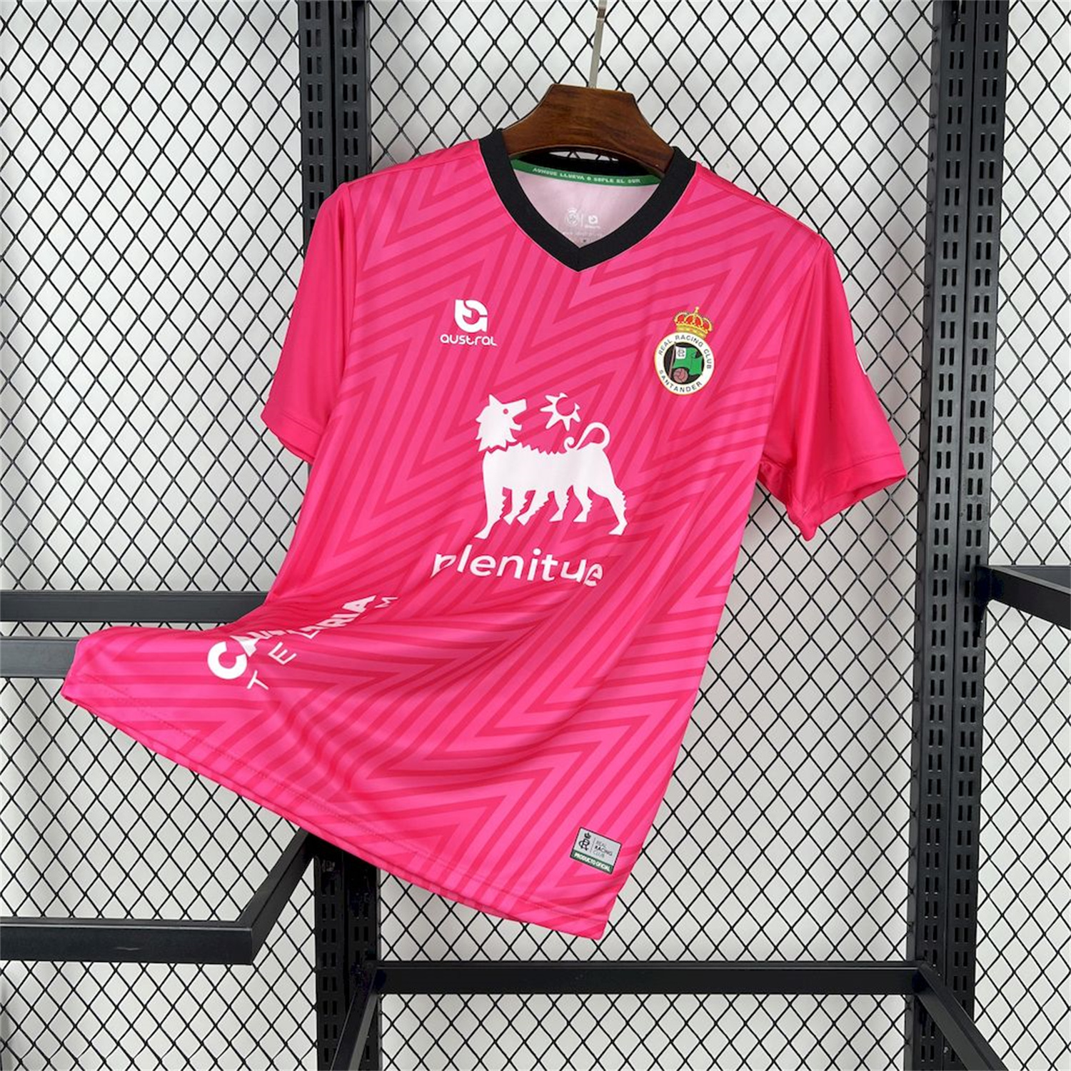 UltraTrikot-Racing de Santander 24-25 Pink Goalkeeper Jersey - Fans Version
