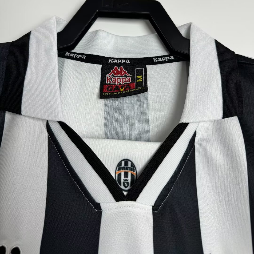 JerseysGala.com | Retro Juventus 1995-97 Home Stadium Jersey -Customize Name, Number and Patch | Worldwide Shipping