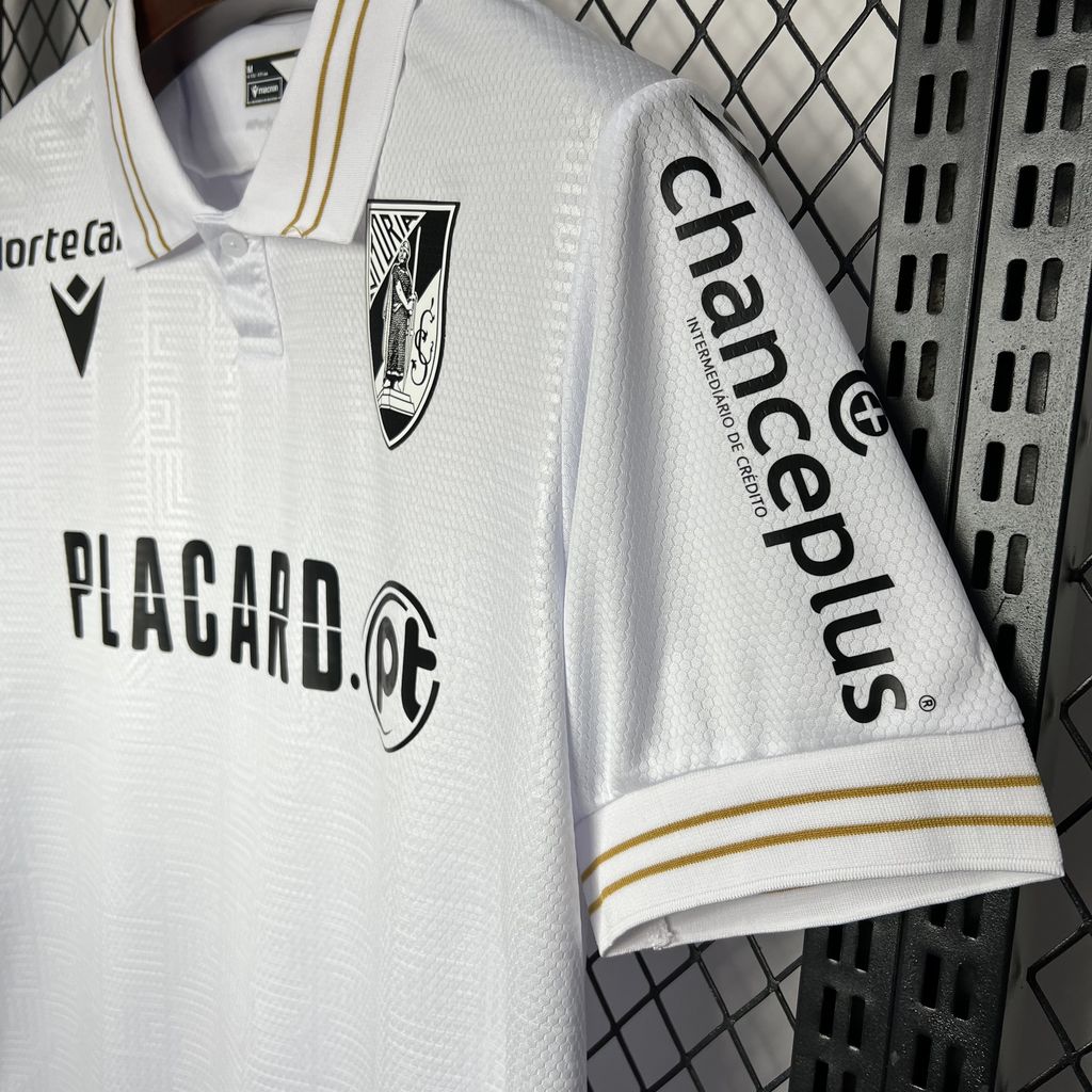 ManixJersey.com | Vitória Guimaraes 24-25 Home Stadium Jersey - Fans Version -Customize Name, Number and Patch | Worldwide Shipping