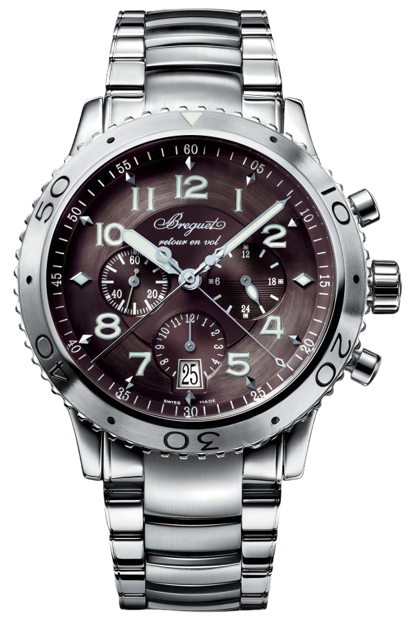 Breguet Type XX Ref. 3810ST/92/SZ9 Super Clone Watch – Stainless Steel Chronograph Black Dial Fake Replica
