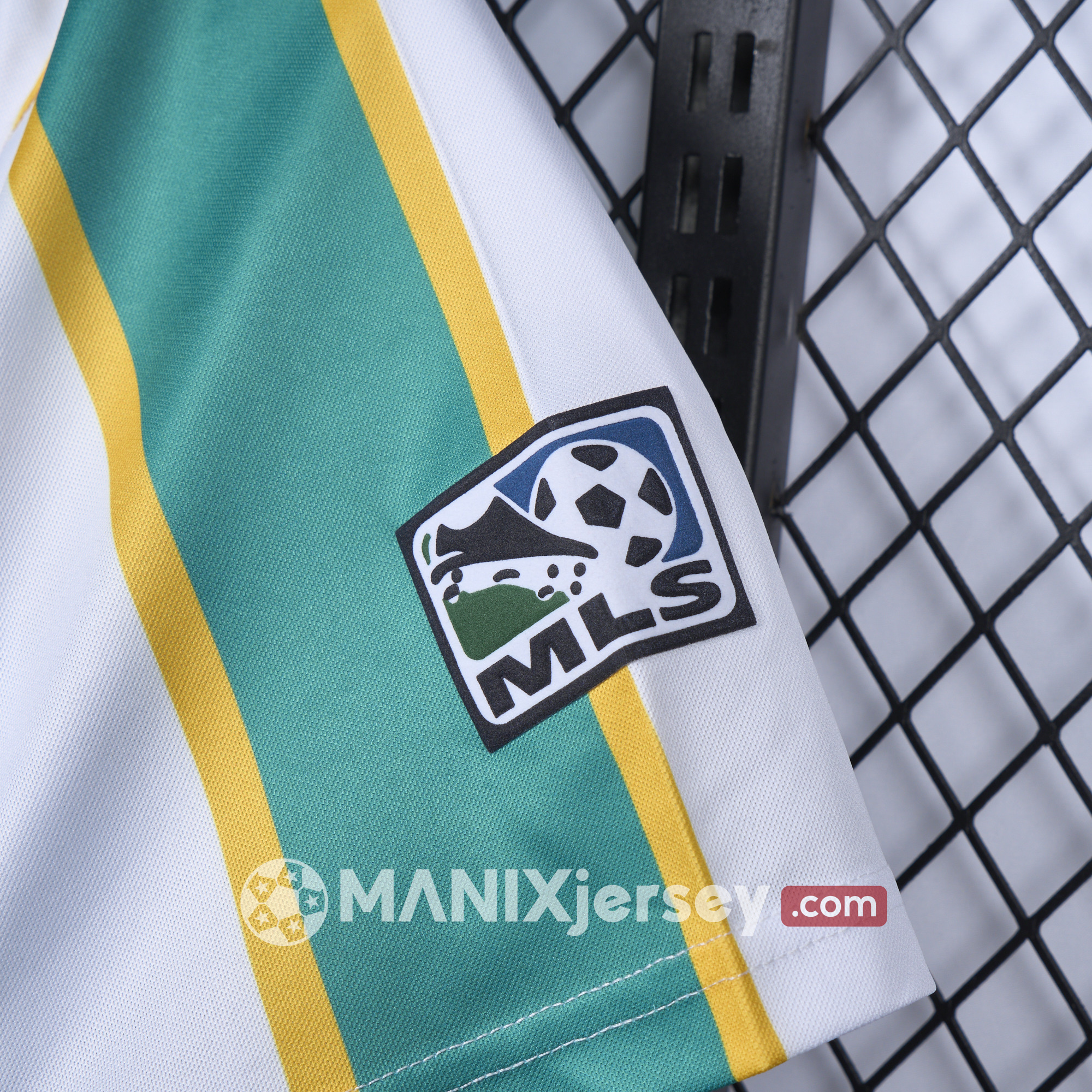 ManixJersey.com | Retro La Galaxy 1997 Home Jersey -Customize Name, Number and Patch | Worldwide Shipping