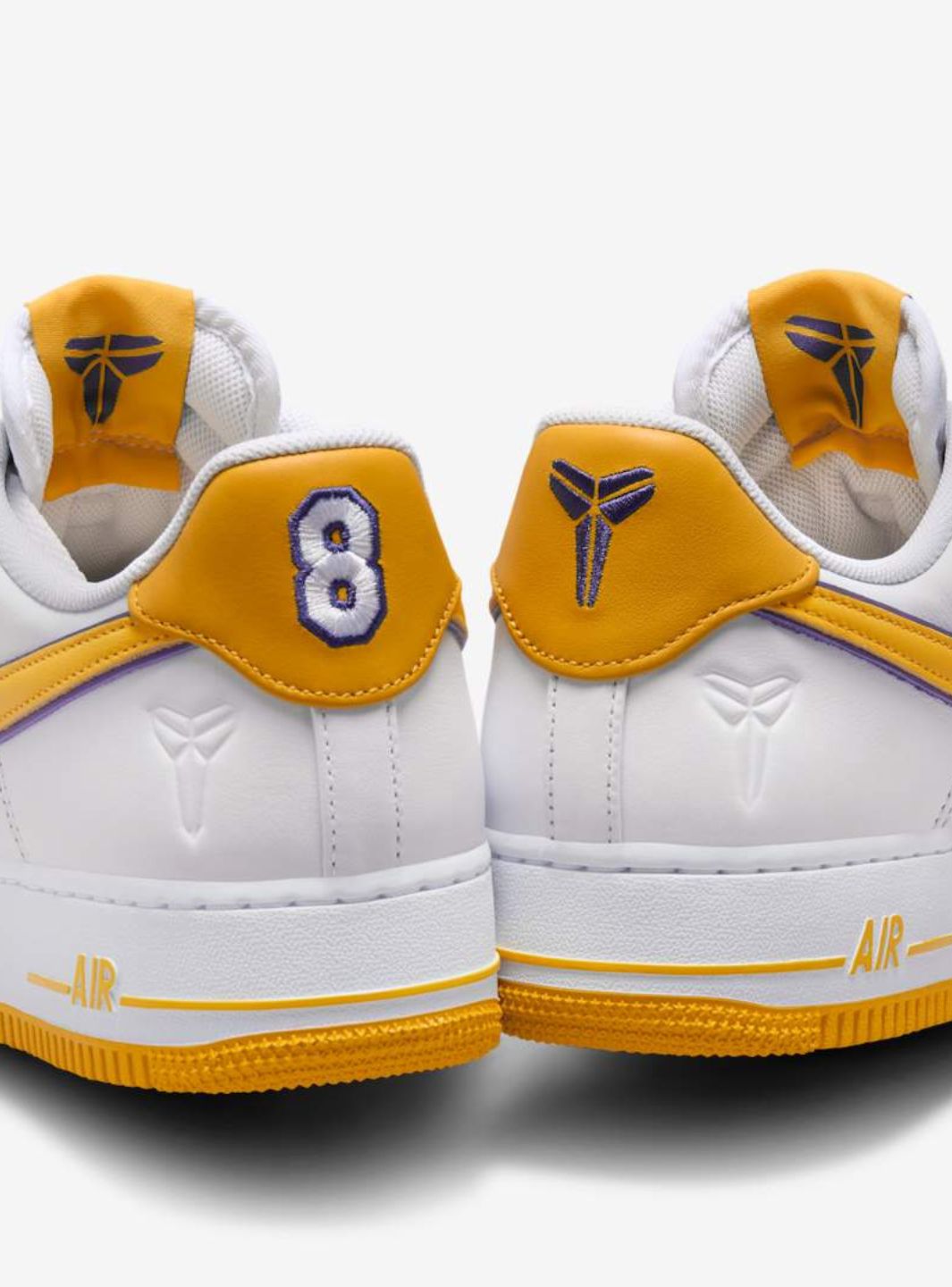 Nike Air Force 1 Low Retro QS Kobe Bryant Lakers Home、NIKE、Cacoeks