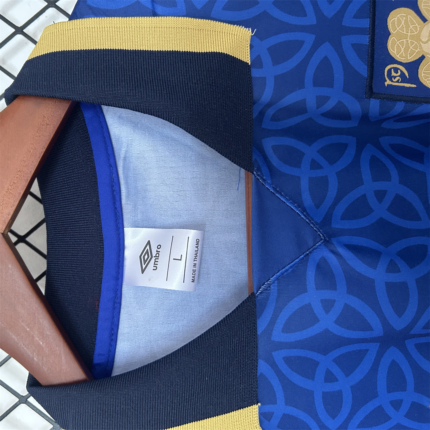 foot-Ireland 2025 St. Patrick's Day Blue Jersey - Fans Version