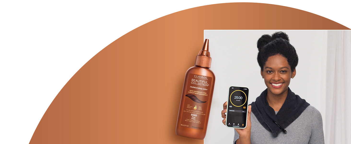 Beautiful Collection zero damage semi-permanent color is suitable for all hair textures