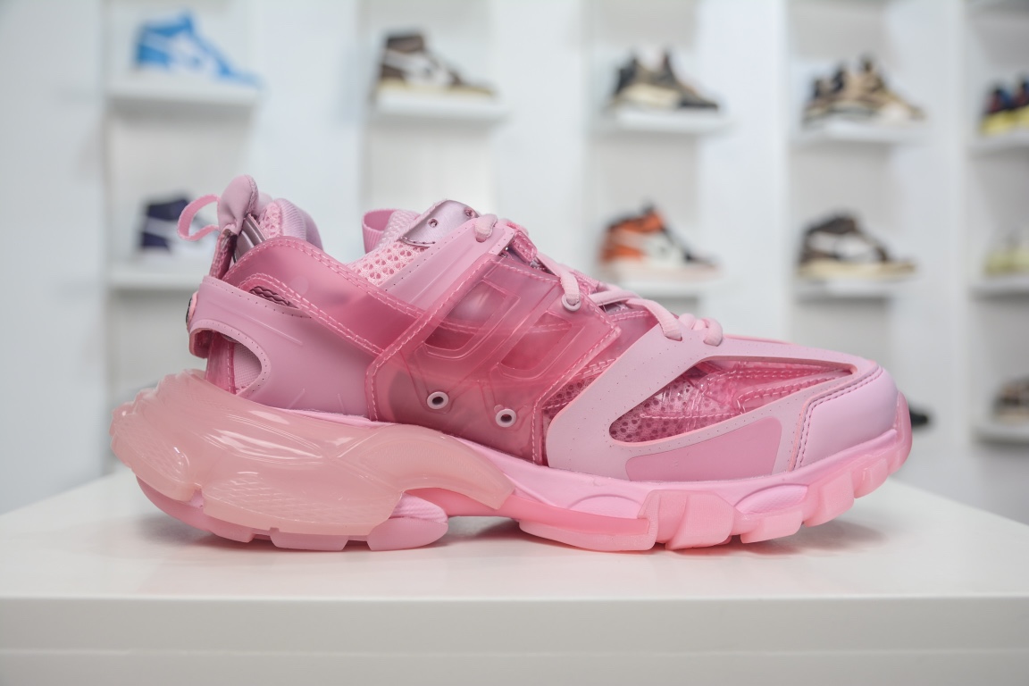 Balenciaga Track Trainer Clear Sole Pink、mysite、Cacoeks