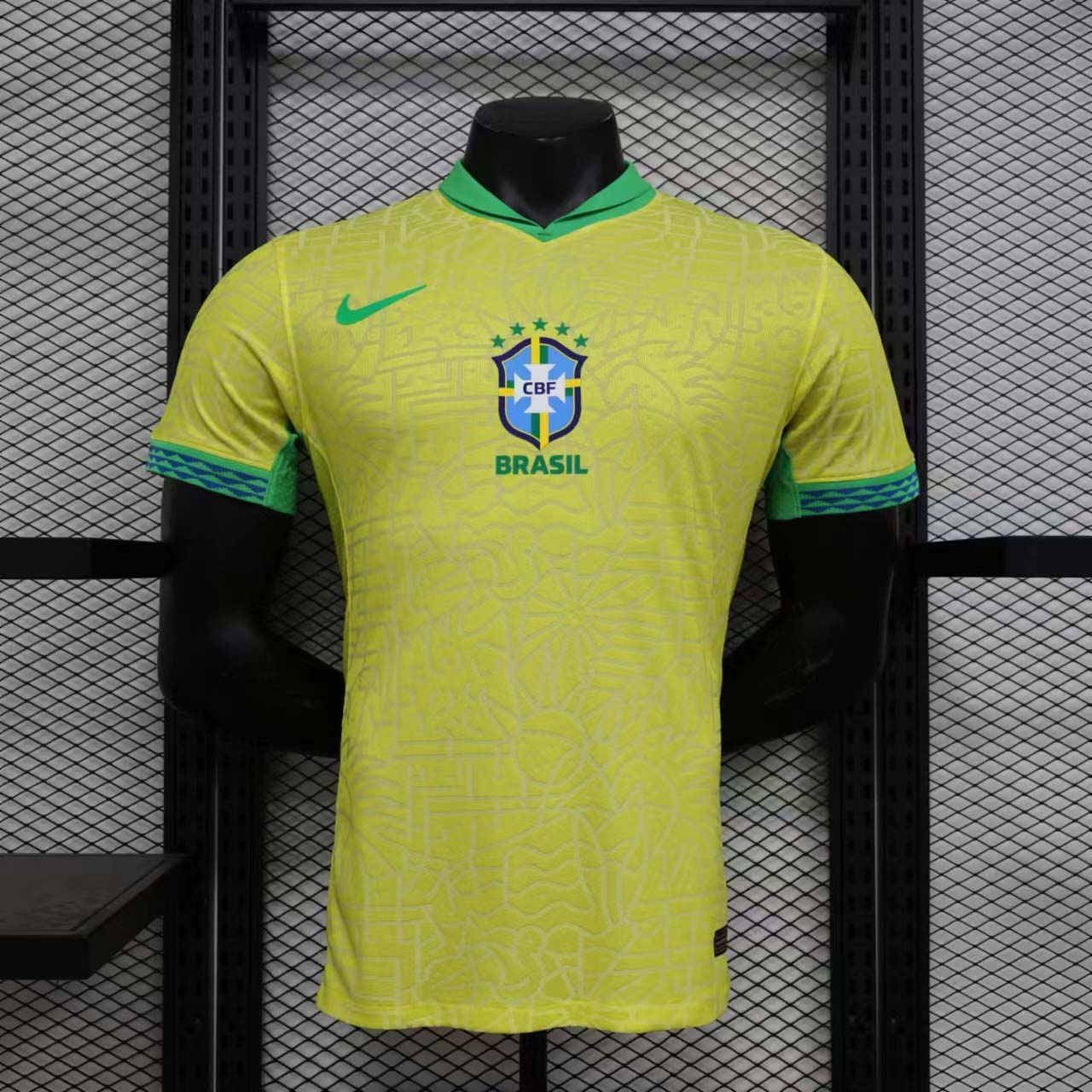 2024 Player Version Brazil Home Soccer Jersey-mysite Custom Football Kit- Nextkits