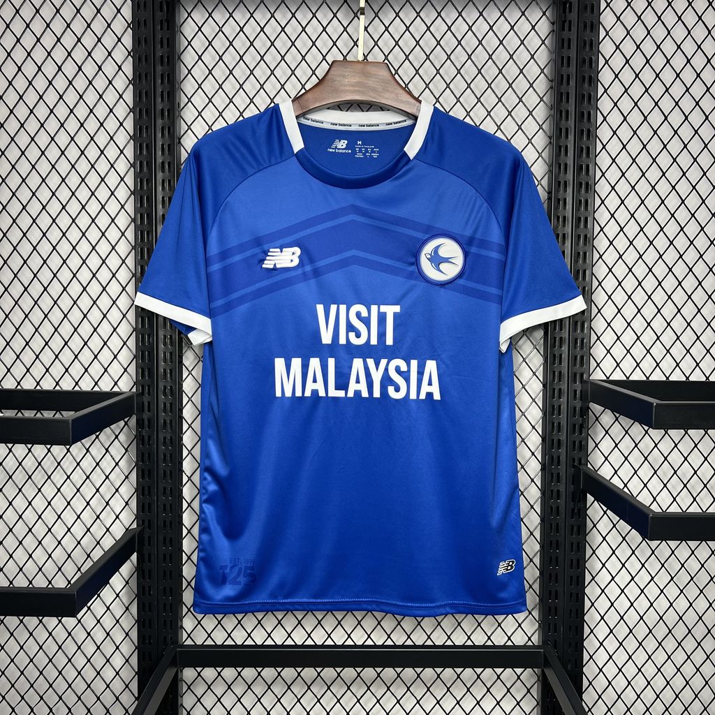 SIUjerseys-Cardiff City 24-25 Home Stadium Jersey - Fans Version