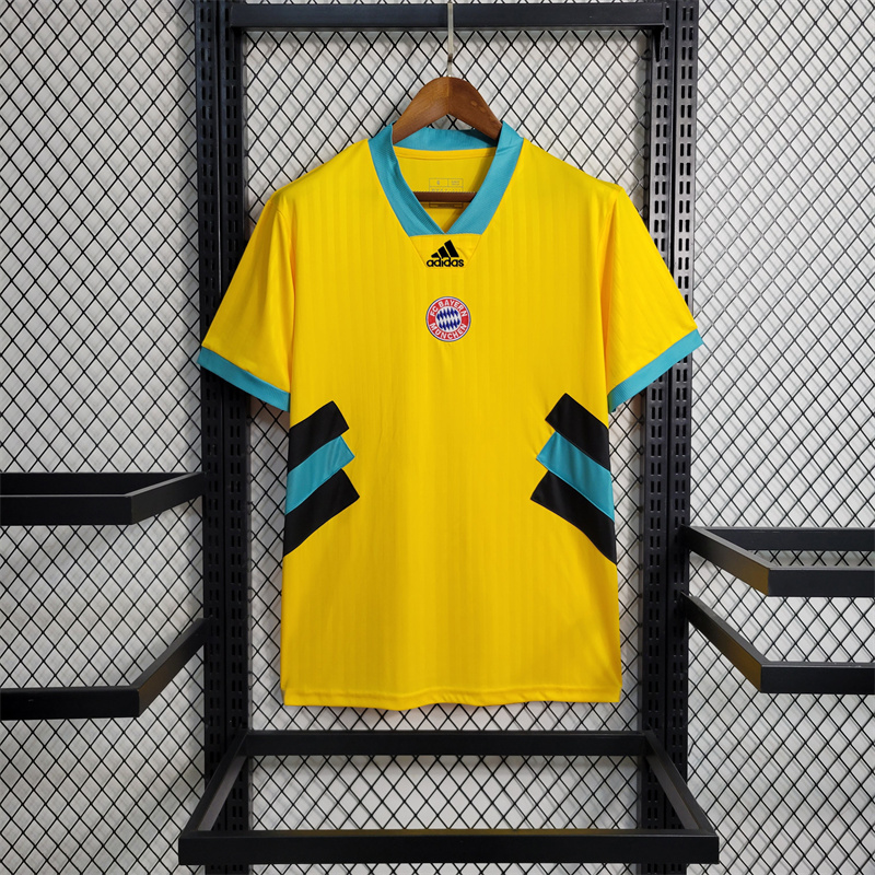 23/24 Bayern Munich Jersey Yellow Icon - Fans Version:football jersey mysite: unitedjerseyfootball 邓江浪:football