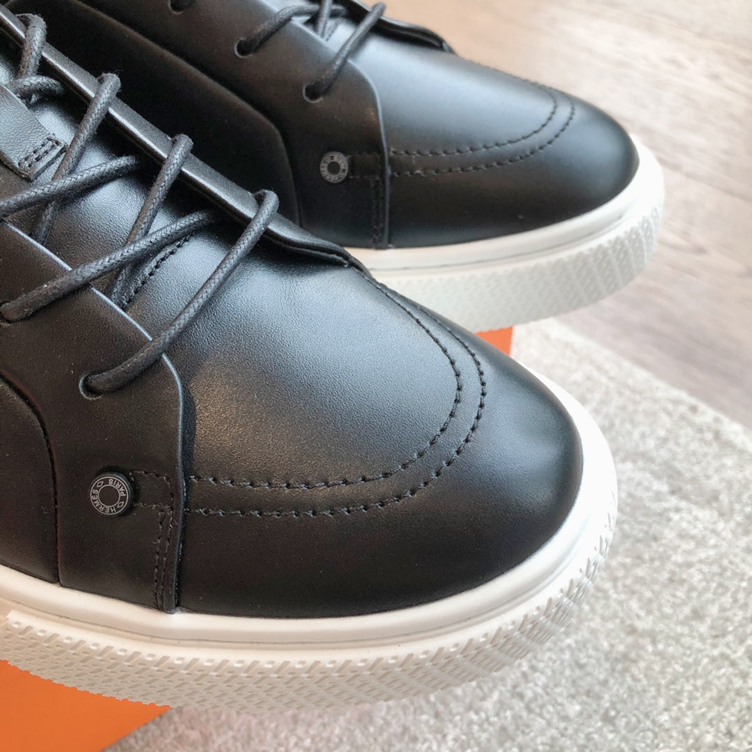 IRWIN SNEAKER BLACK CALFSKIN、mysite、Cacoeks