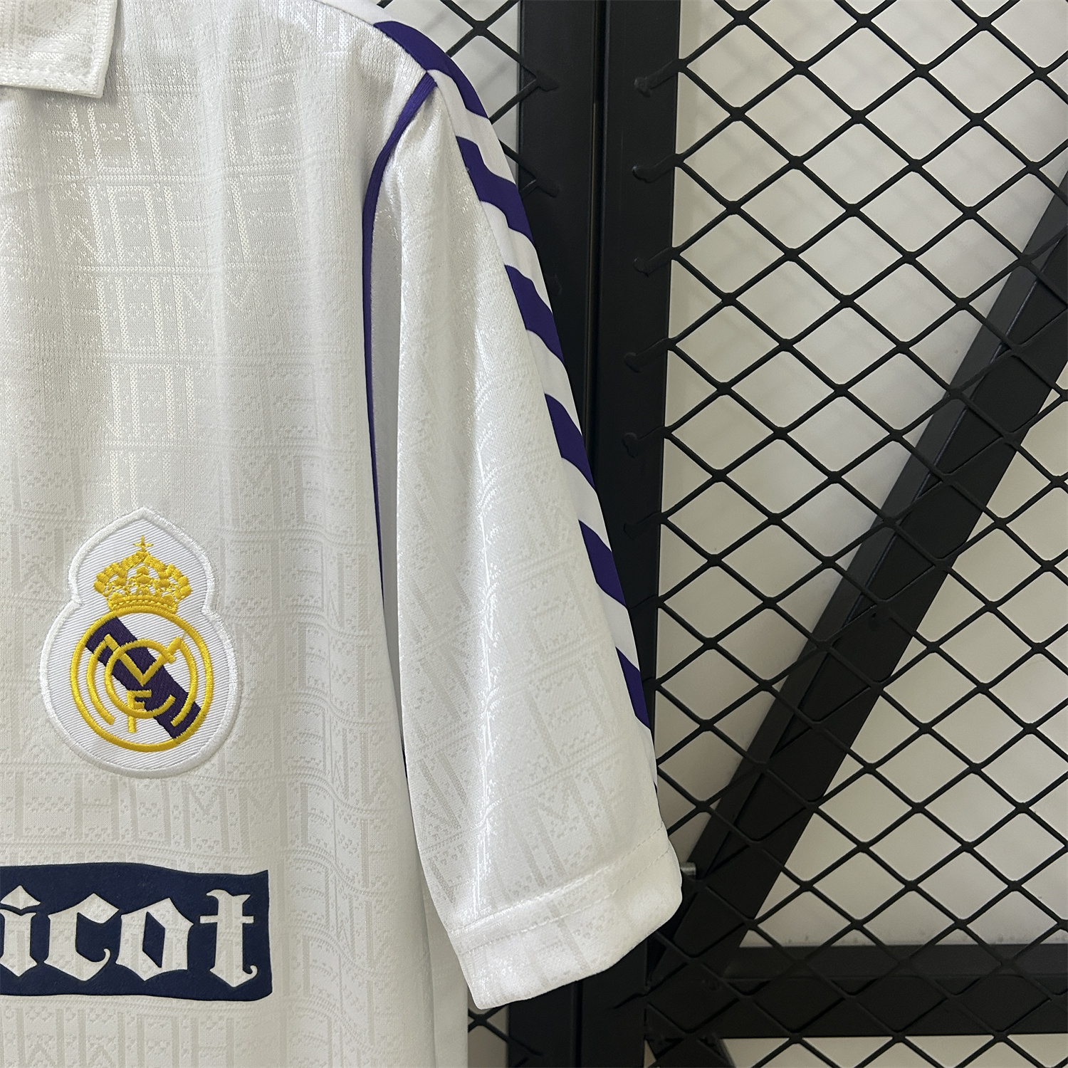 foot-Retro Real Madrid 1989-90 Home Jersey