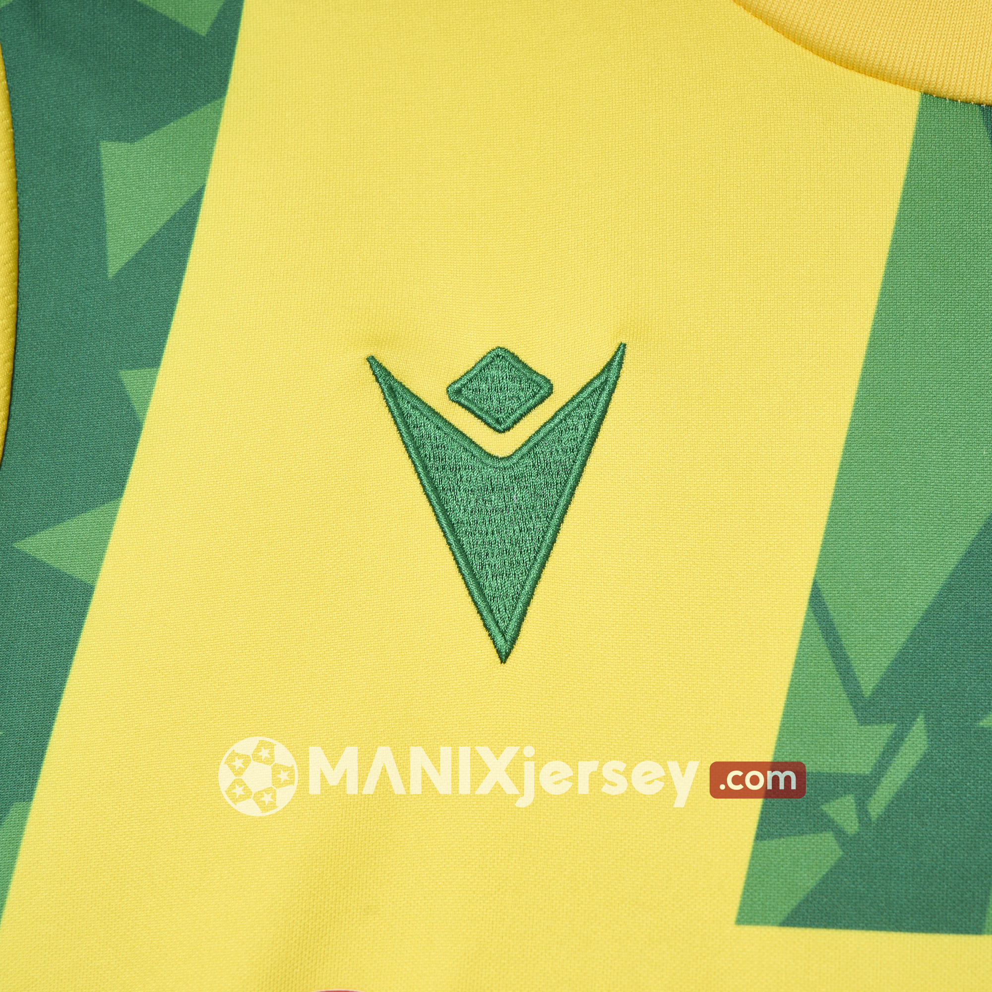 ManixJersey.com | Nantes 24-25 Home Stadium Jersey - Fans Version -Customize Name, Number and Patch | Worldwide Shipping