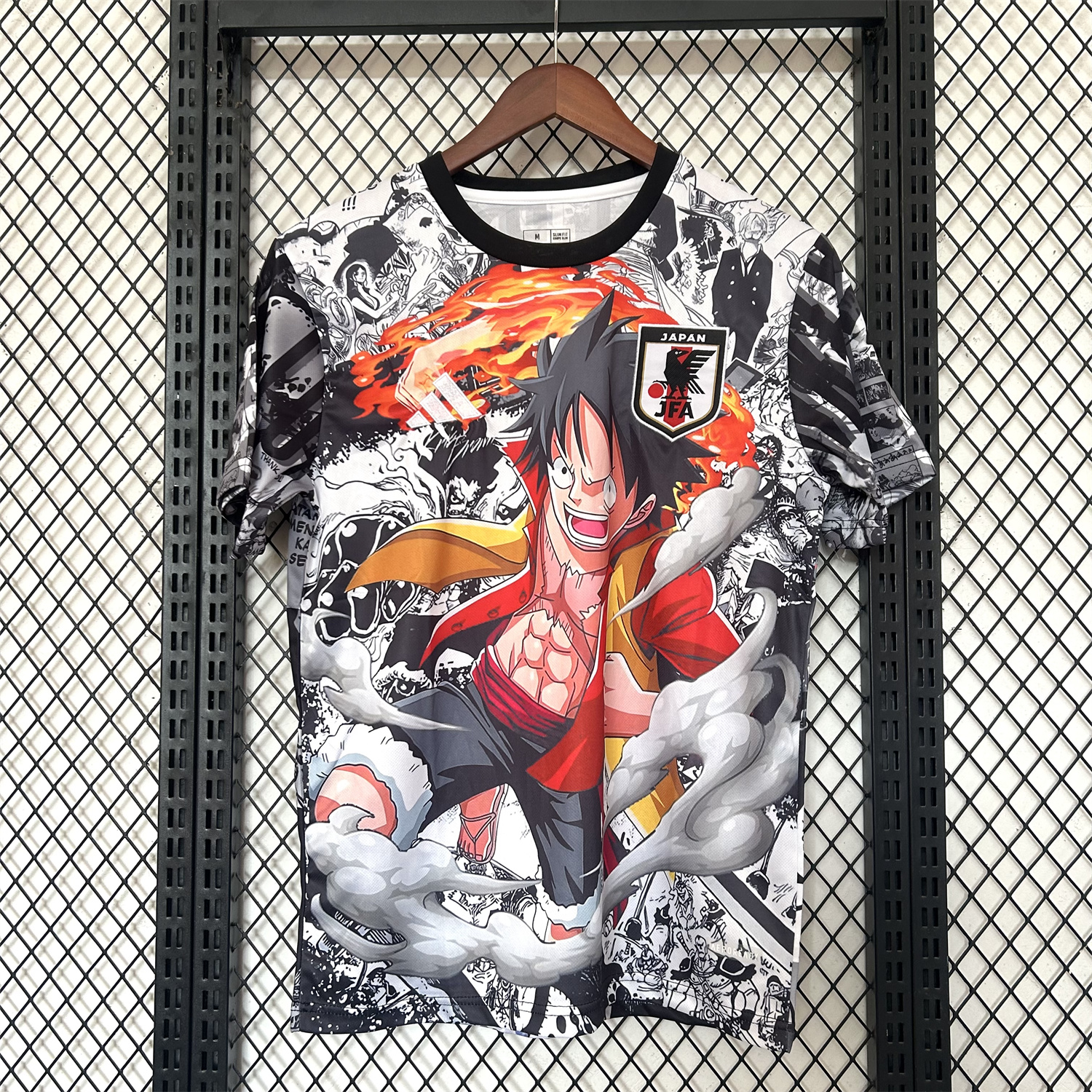 UltraTrikot-Japan 25-26 One Piece Luffy Flame Fist Special Edition Jersey - Fans Version