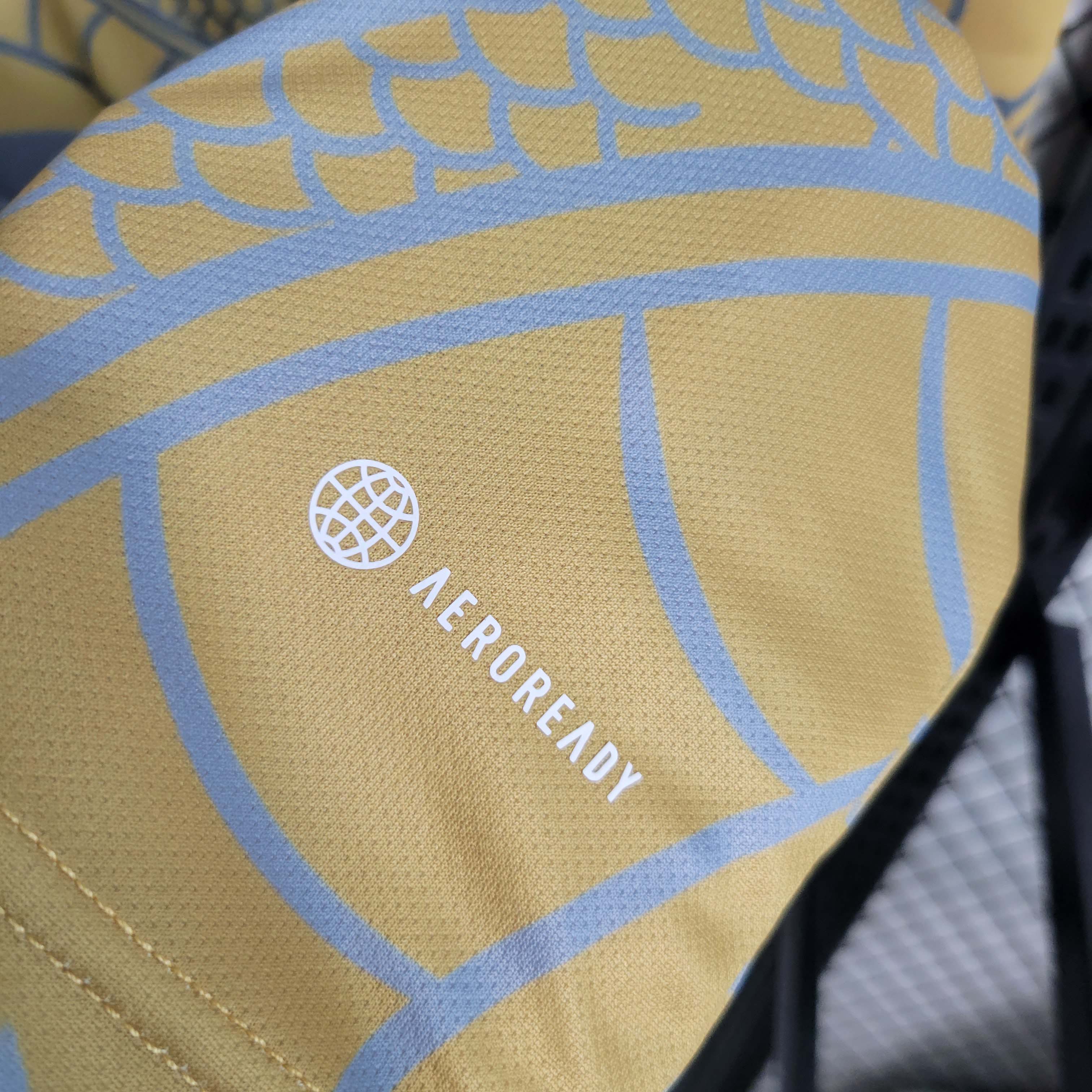 2023/2024 Real Madrid Chinese Gold Dragon Football Shirt:football jersey mysite: unitedjerseyfootball 邓江浪:football