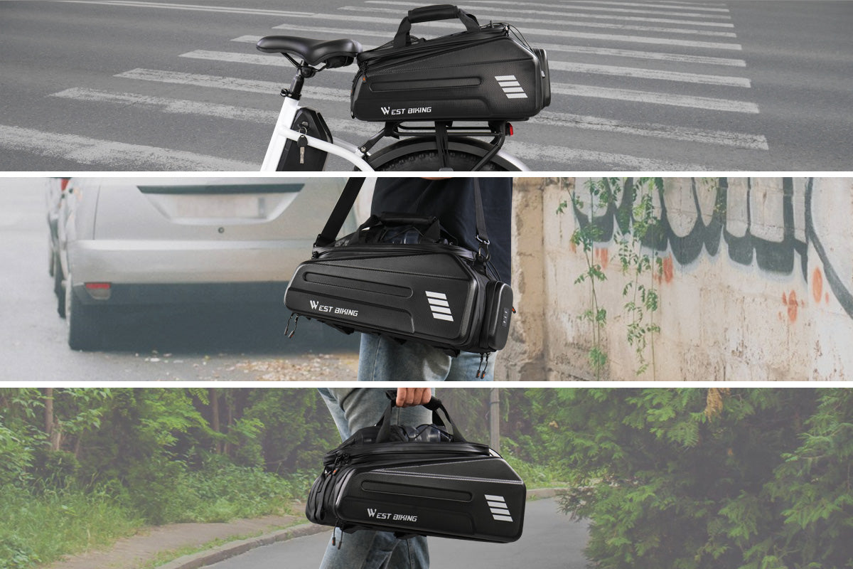 Ebike Battery Storage Waterproof Pannier Bag、mySite、bearsvspackers