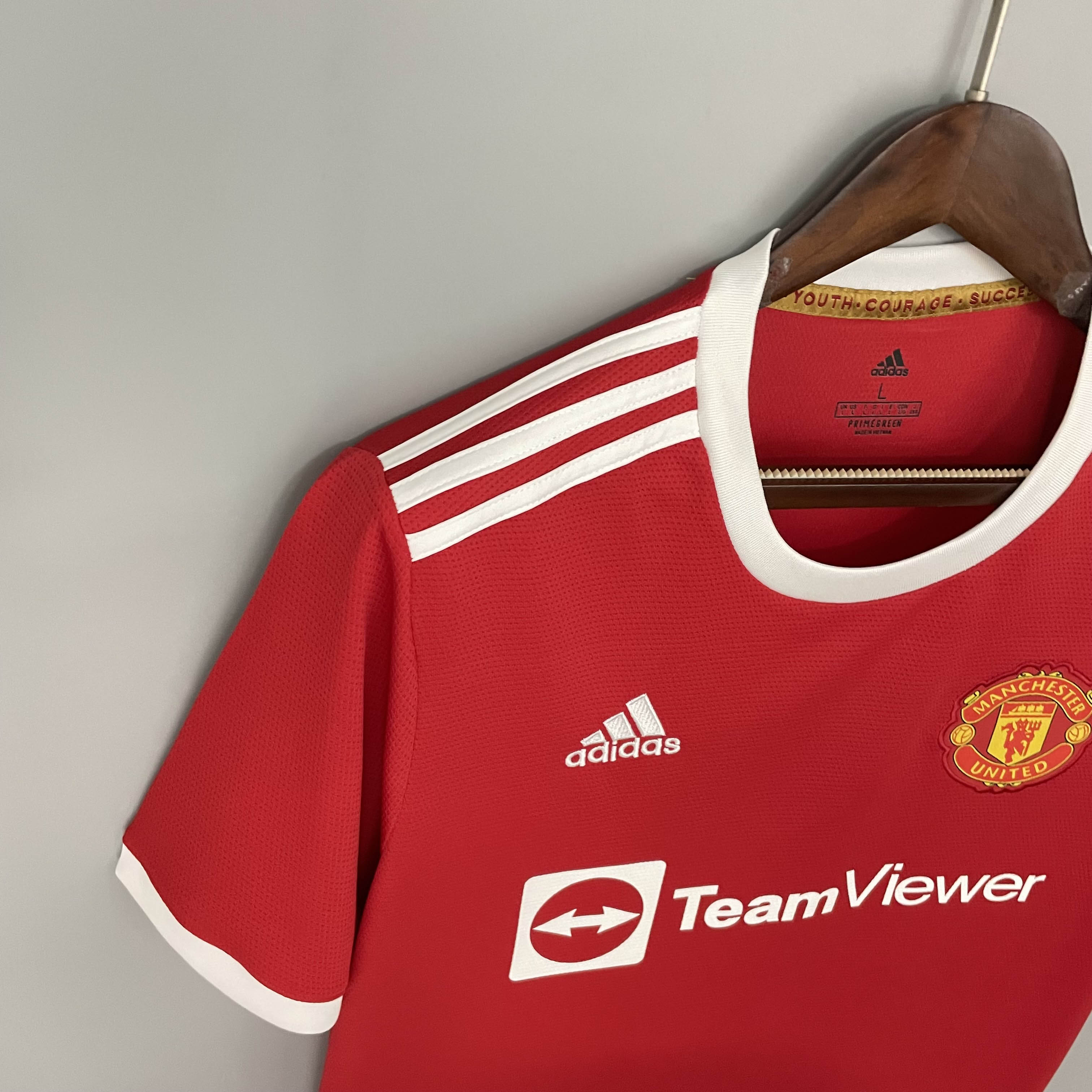 Manchester United Football Shirt Home 2021/2022 1:1 Thai Quality:football jersey mysite: unitedjerseyfootball 邓江浪:football