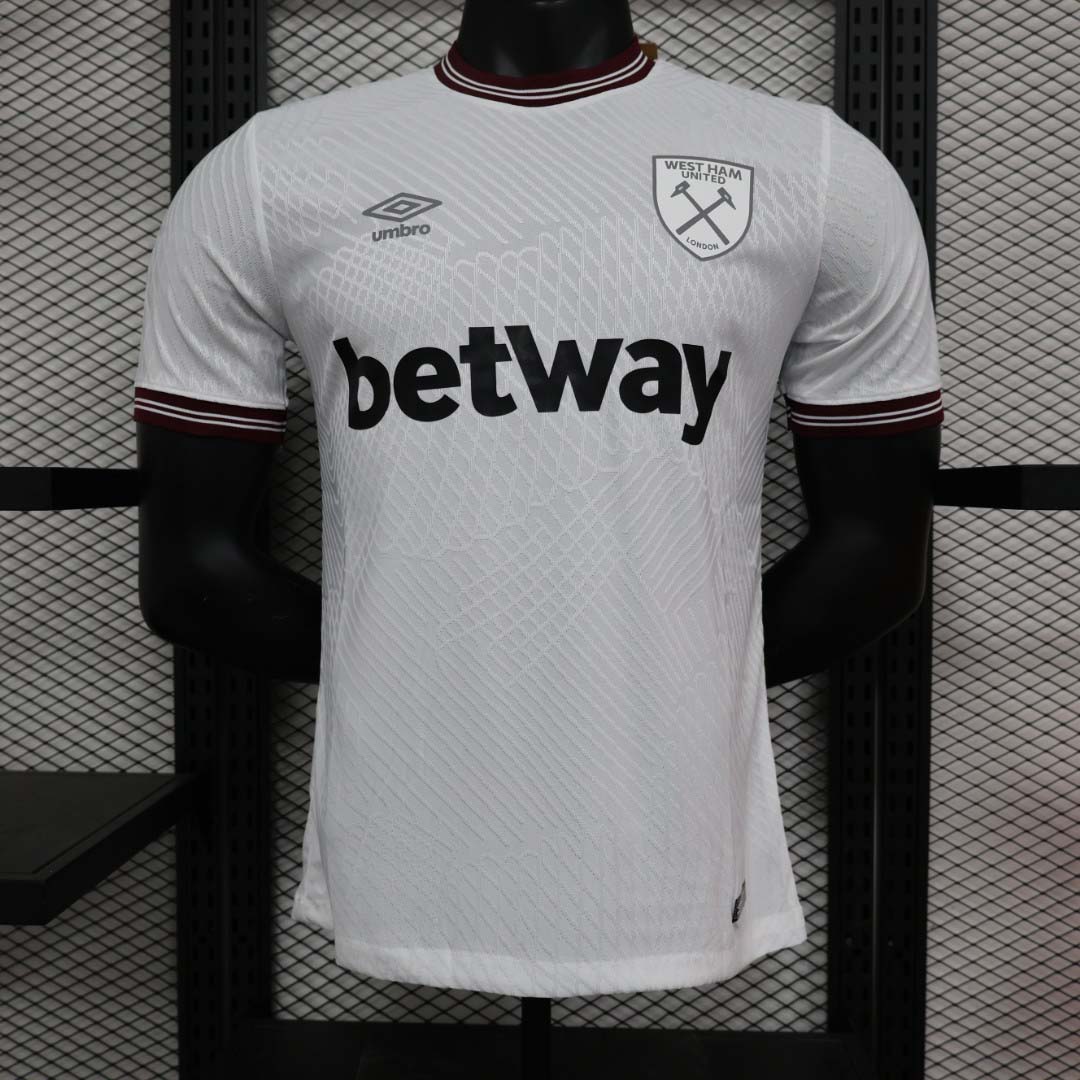 2023/2024 Player Version West Ham United Away Football Shirt 1:1 Thai Quality:football jersey mysite: unitedjerseyfootball 邓江浪:football