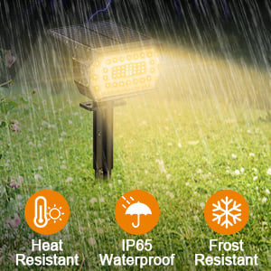 IP65 Waterproof Rating & Withstand Different Weather