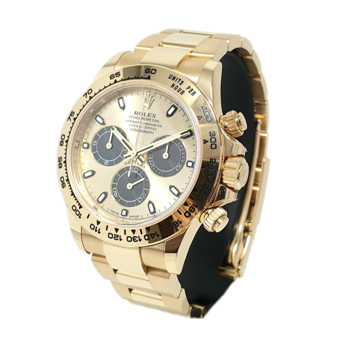 Rolex Daytona M116508 Yellow Gold Champagne Dial (New) - LUXE MONTRE SG