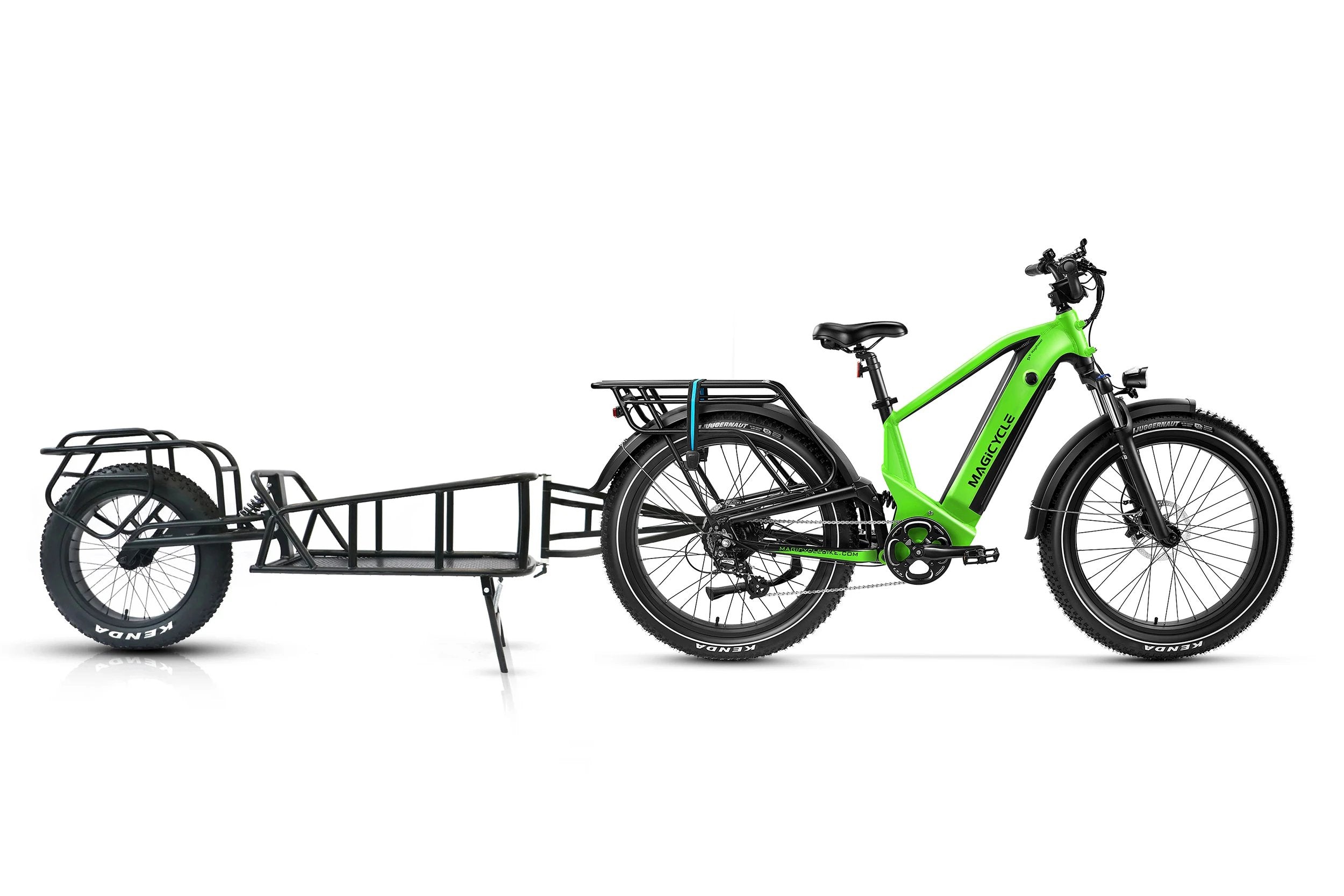 Bundle Sale - Magicycle Deer Step-over E-Bike With A Cargo Trailer、mySite、bearsvspackers