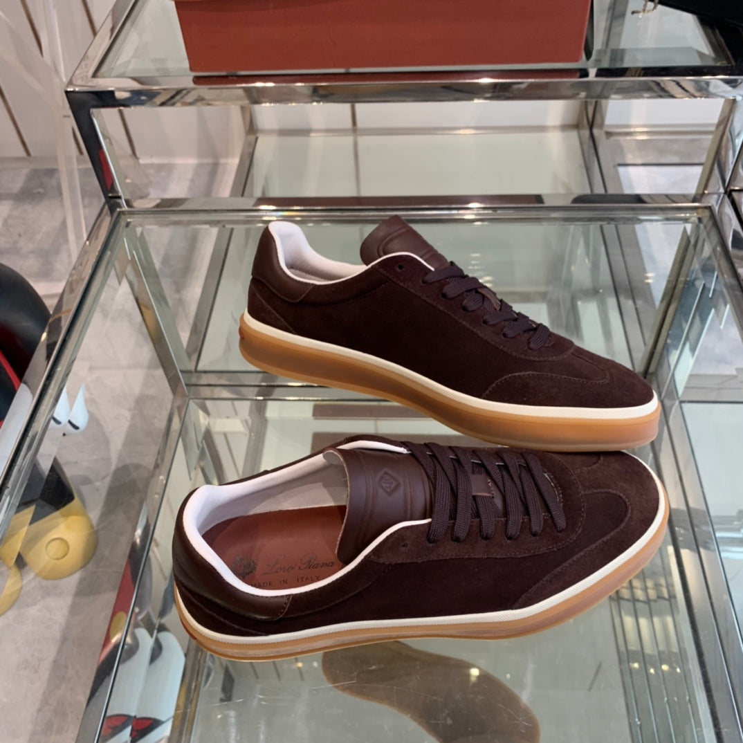 LP TENNIS WALK SNEAKERS SYRUP SUEDE、mysite、Cacoeks
