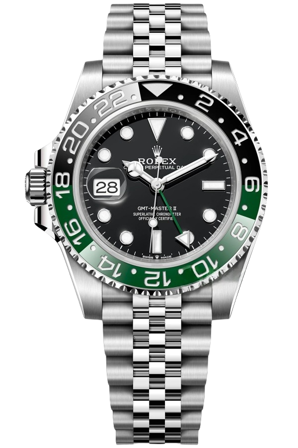 RolexGMT Masterll Sprite 'Jubilee Bracelet'SuperClone Swiss Replica Watch Ref 126720VTNR 3285S wiss Movement