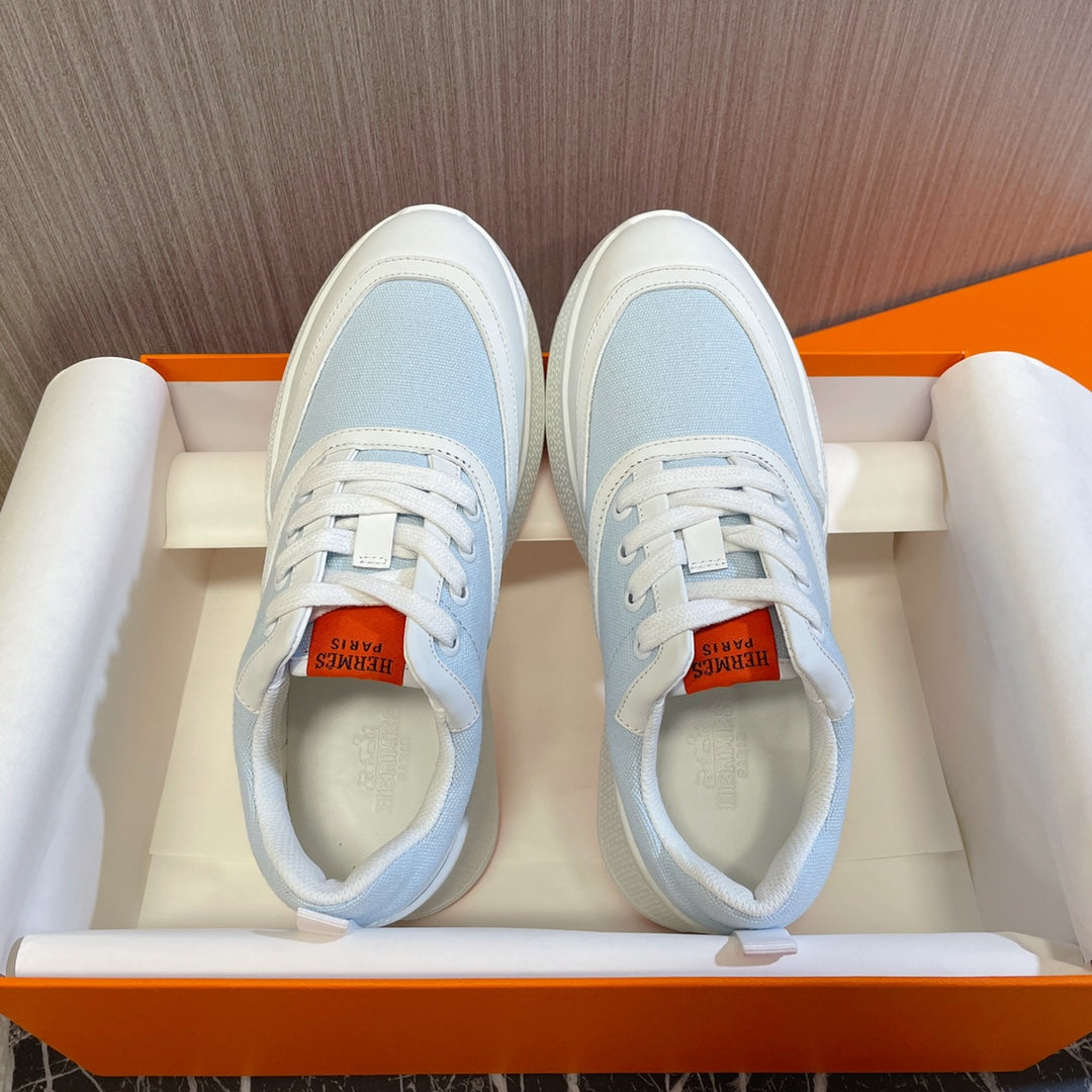 GIGA SNEAKER BLUE PASTEL MIX WHITE CALFSKIN、mysite、Cacoeks