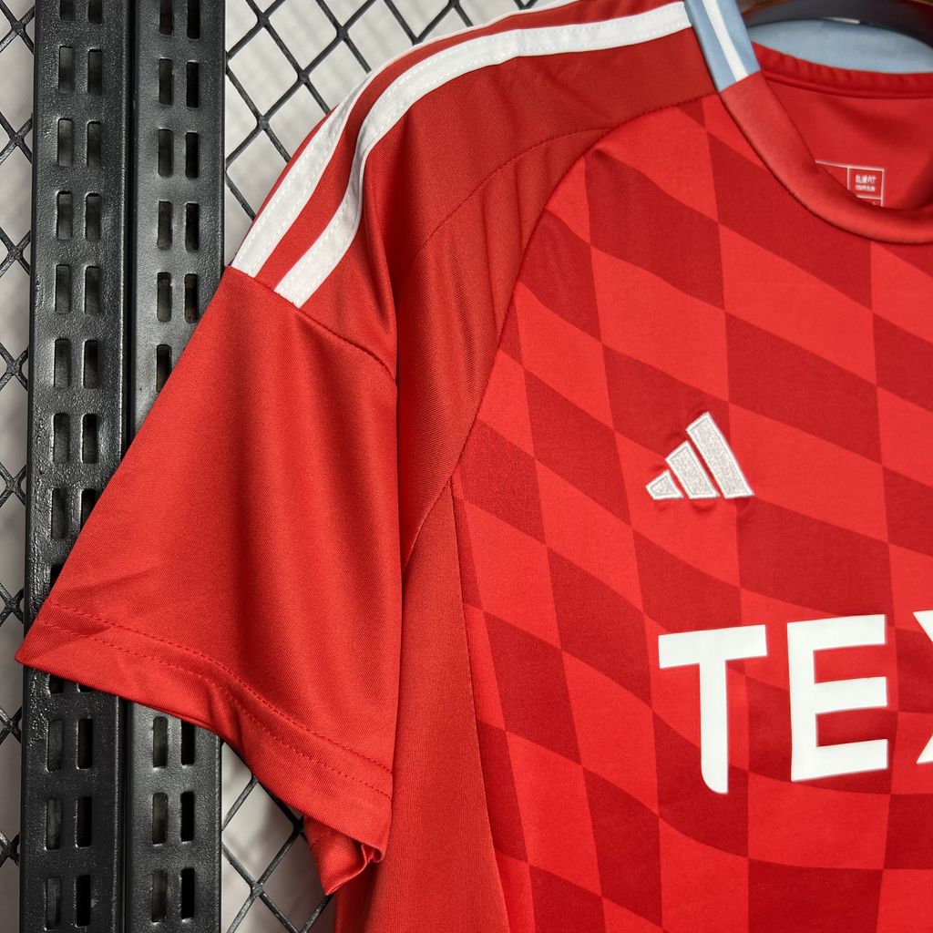 Higojerseys-Aberdeen 24-25 Home Stadium Jersey - Fans Version