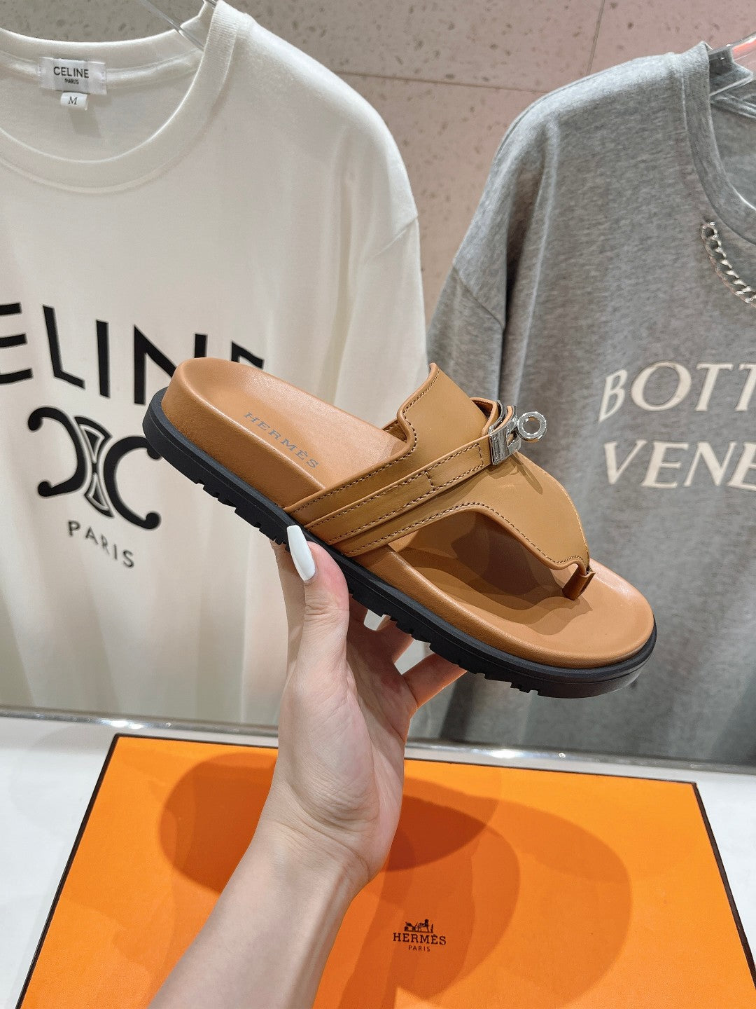 EMPIRE SANDAL CARAMEL CALFSKIN、mysite、Cacoeks