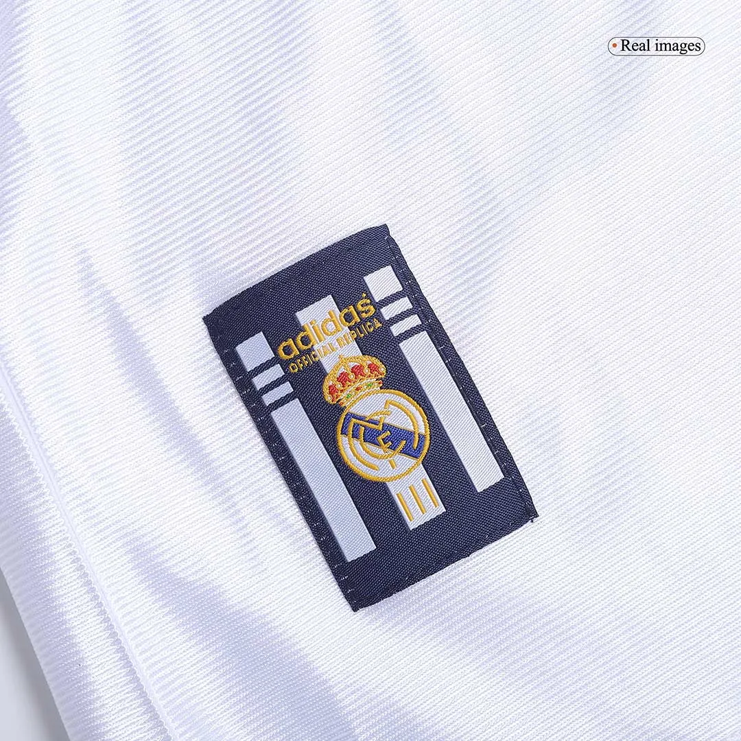 1999-00 Real Madrid Retro Away long soccer jersey-Retro version: Ajax 24-25 Home Stadium Jersey - Fans Version mysite: Adidas luxuryfootballshirts.com: https://www.luxuryfootballshirts.com/