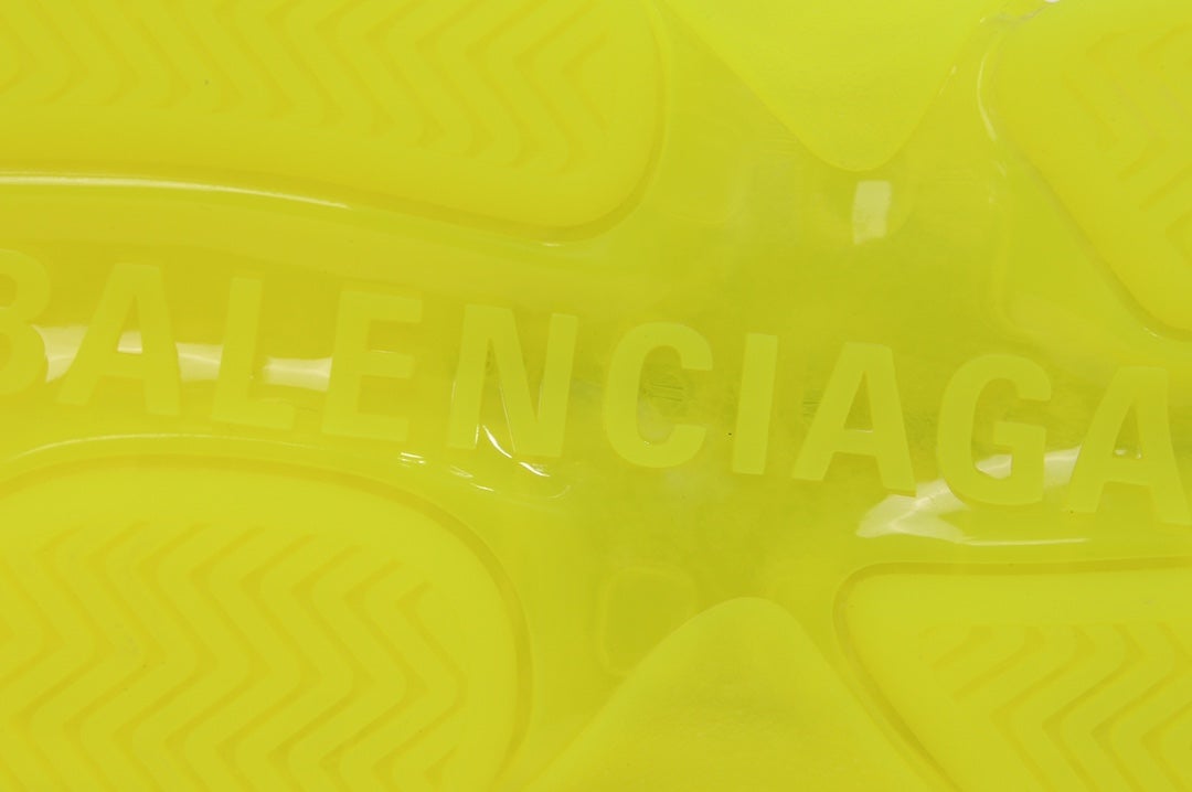 Balenciaga Triple S Clear Sole Sneaker Fluo Yellow White、mysite、Cacoeks